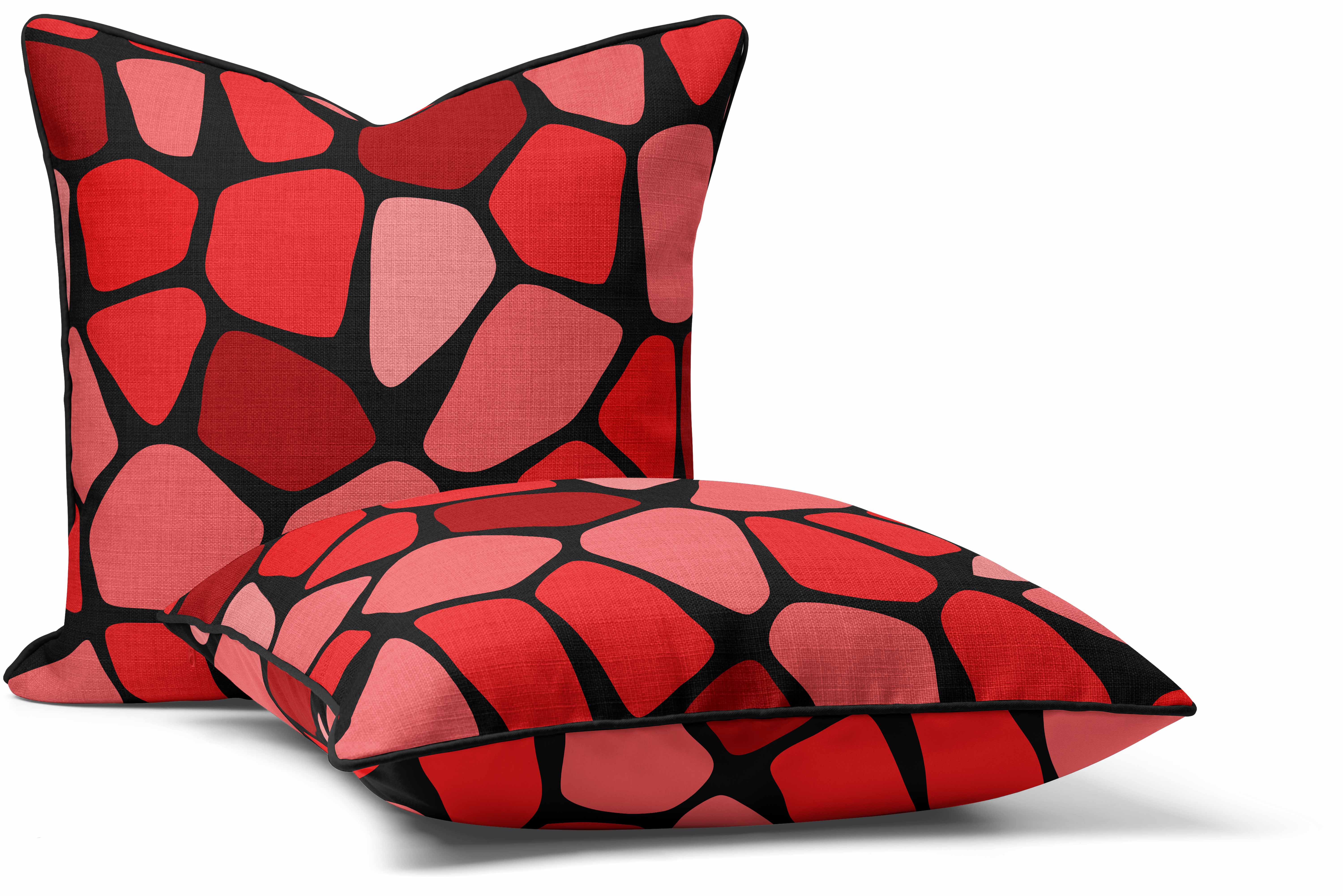 Pebbles - Abstract Outdoor Cushion