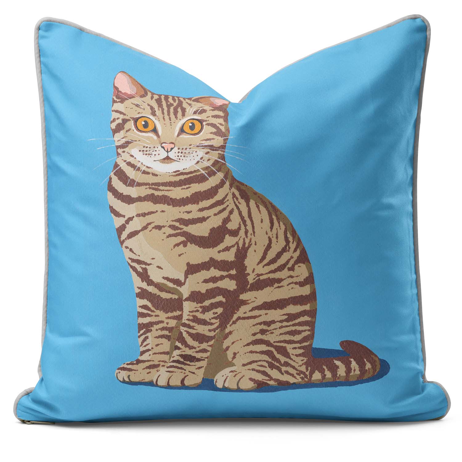 Tabby Cat - Paperlollipop Cushion