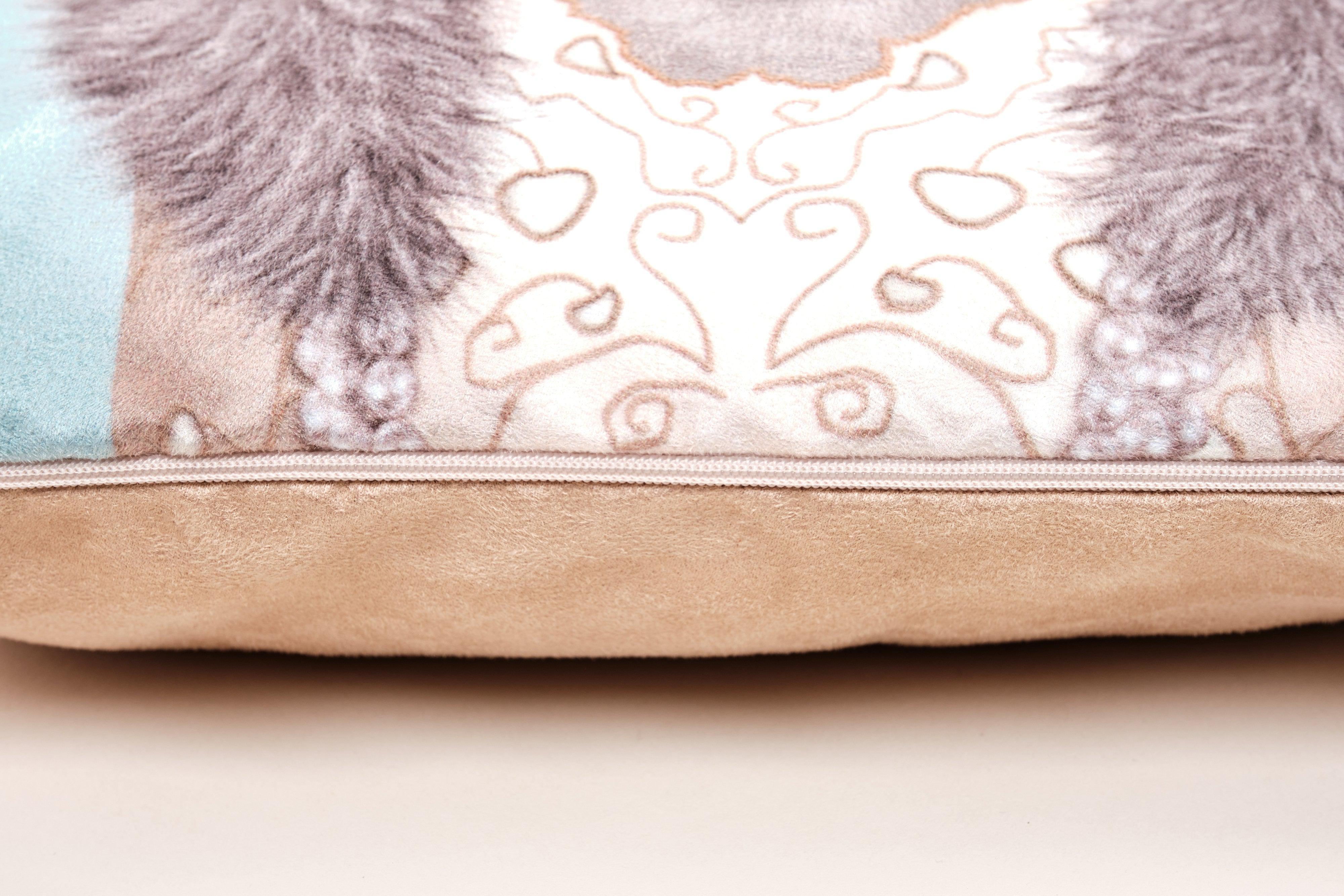 Acorns Orange Cushion - Christmas Seasonal Cushion - Handmade Cushions UK - WeLoveCushions