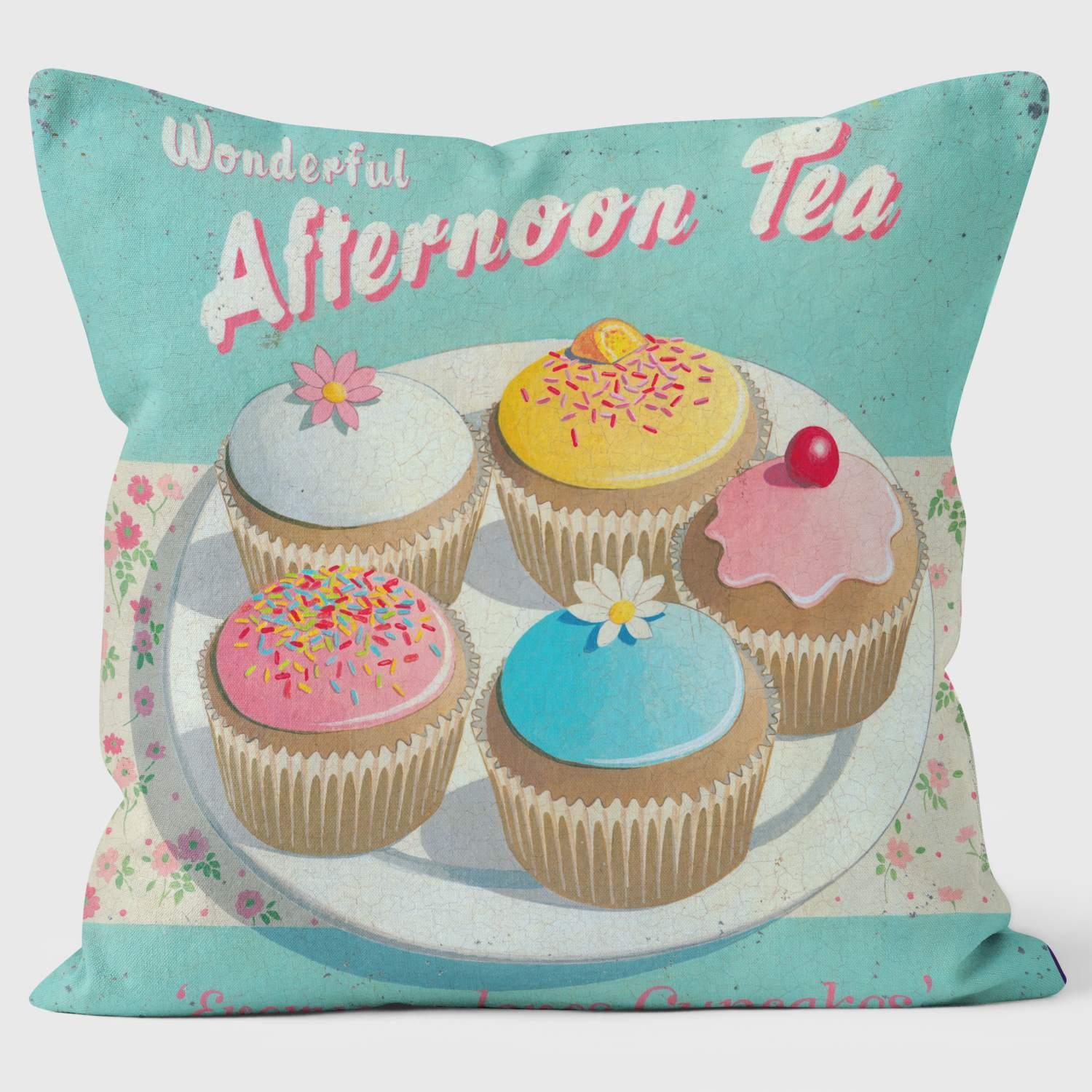 Afternoon Tea - Martin Wiscombe Cushion - Handmade Cushions UK - WeLoveCushions
