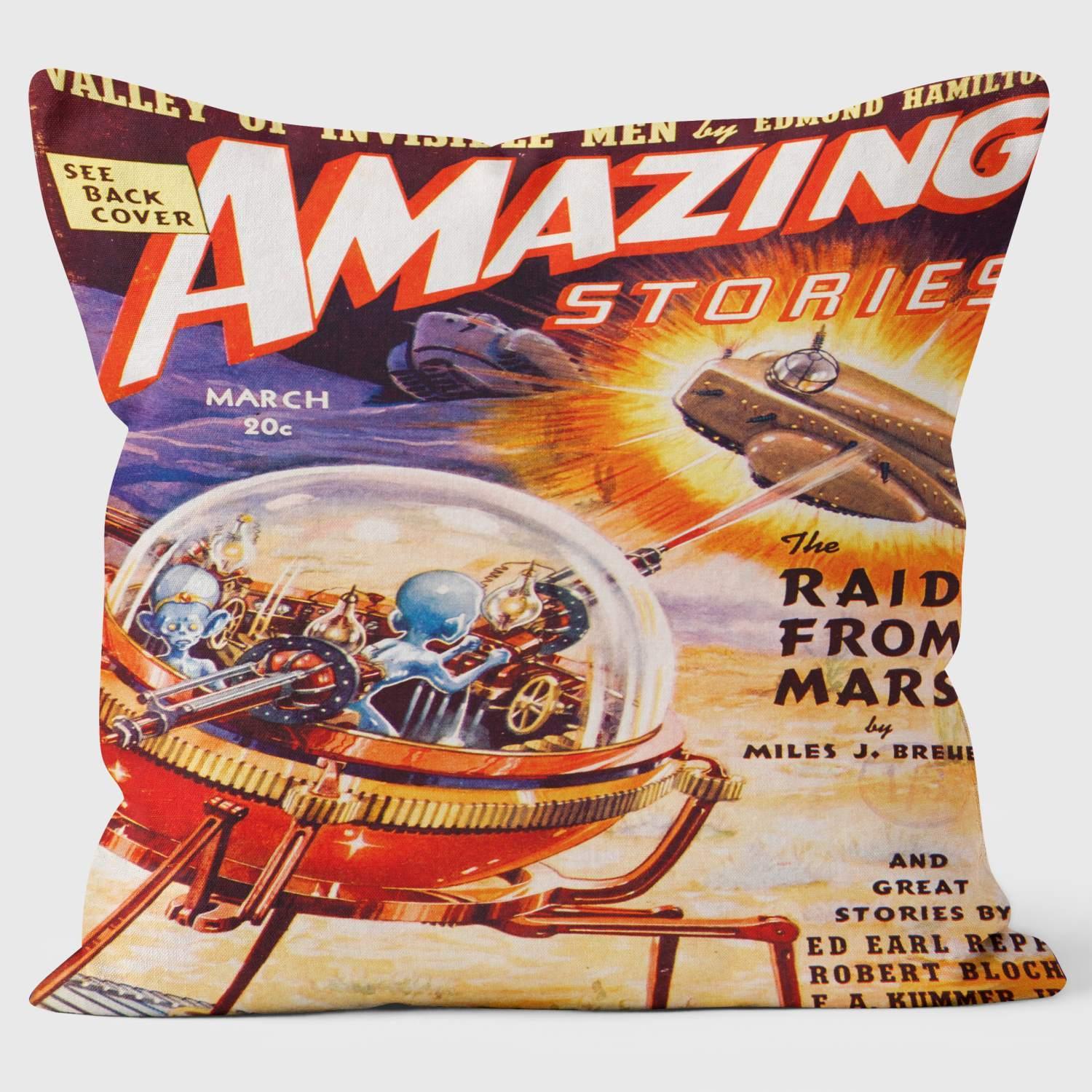 Amazing - Raid From Mars - Pulp Fiction Cushion - Handmade Cushions UK - WeLoveCushions