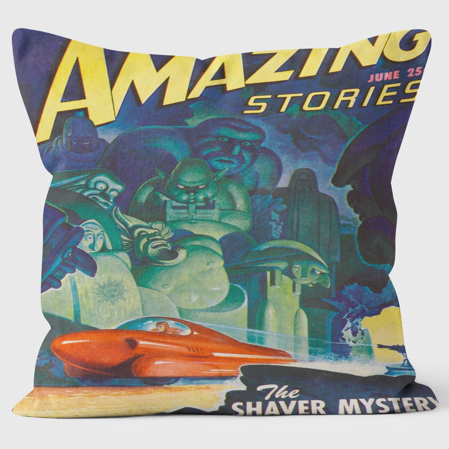 Amazing - Shaver Mystery - Pulp Fiction Cushion - Handmade Cushions UK - WeLoveCushions