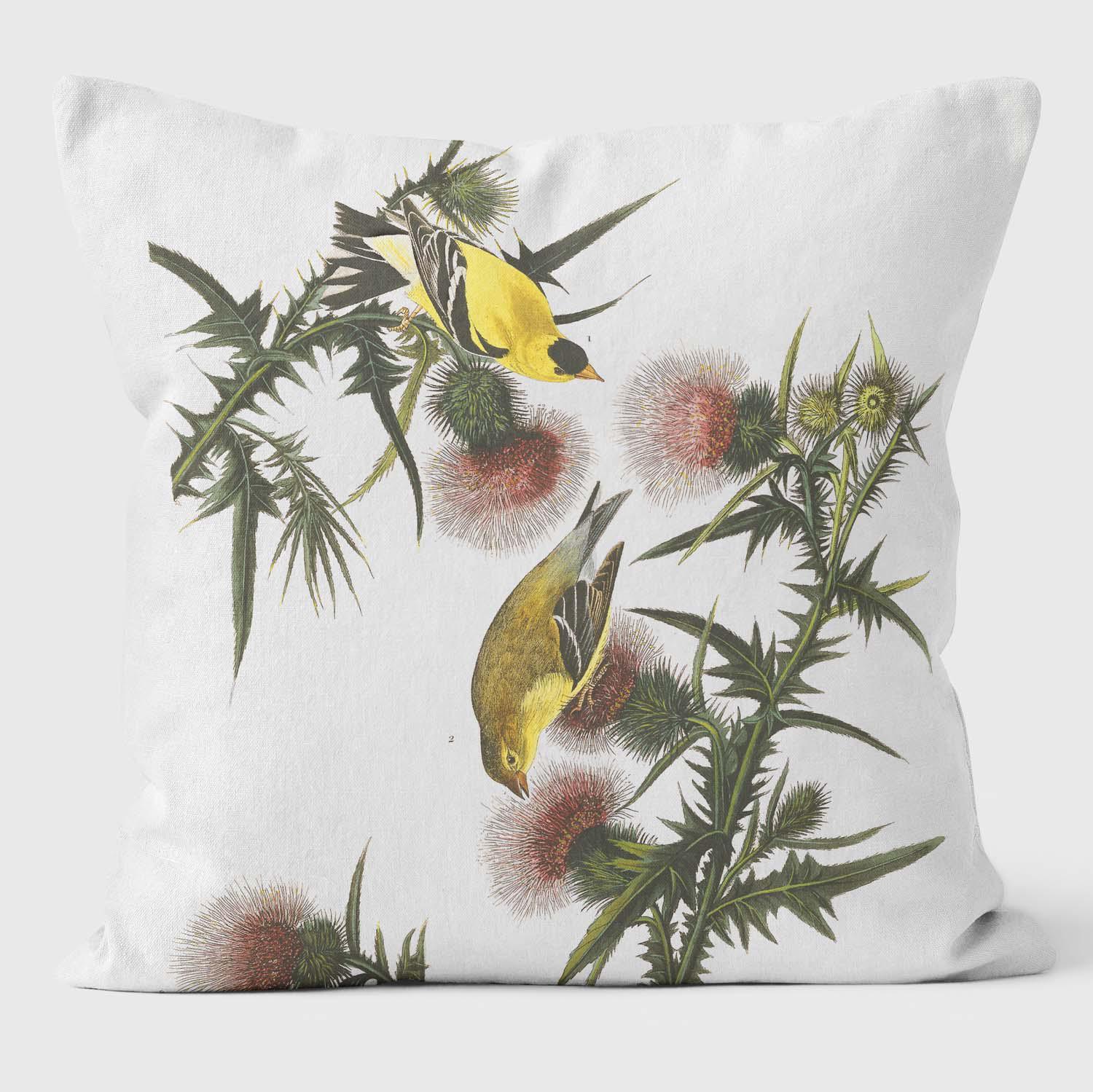 American Goldfish - Birds Of America Cushions - Handmade Cushions UK - WeLoveCushions
