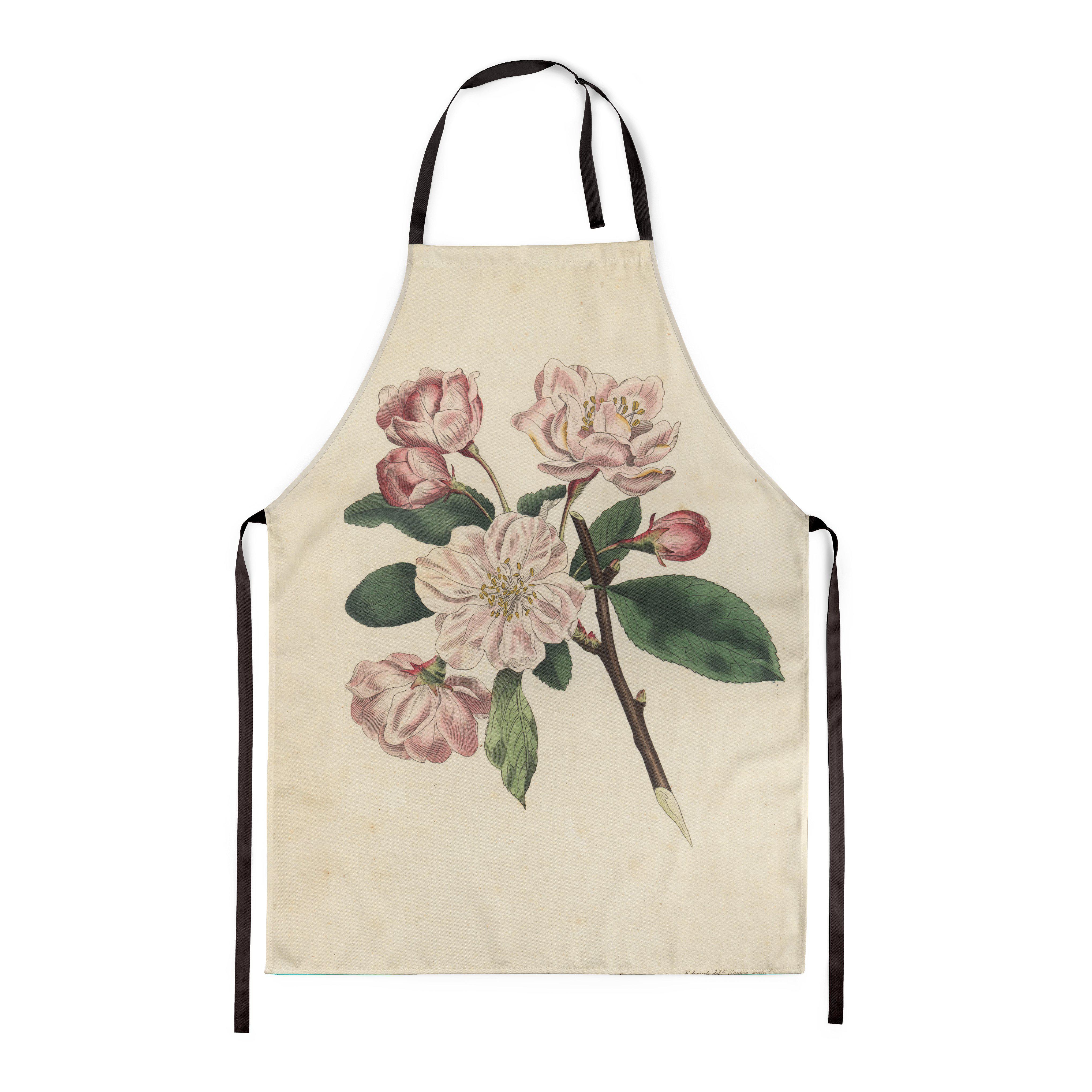 Chinese Flowering Apple Malus - Botanical Apron