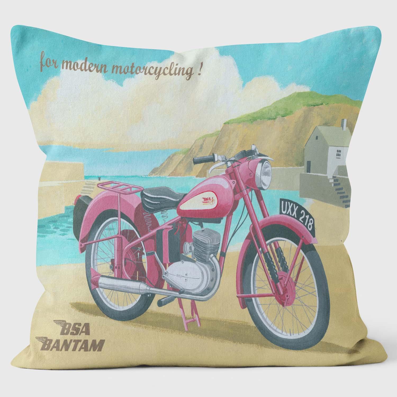 BSA Bantam - Martin Wiscombe Cushion - Handmade Cushions UK - WeLoveCushions