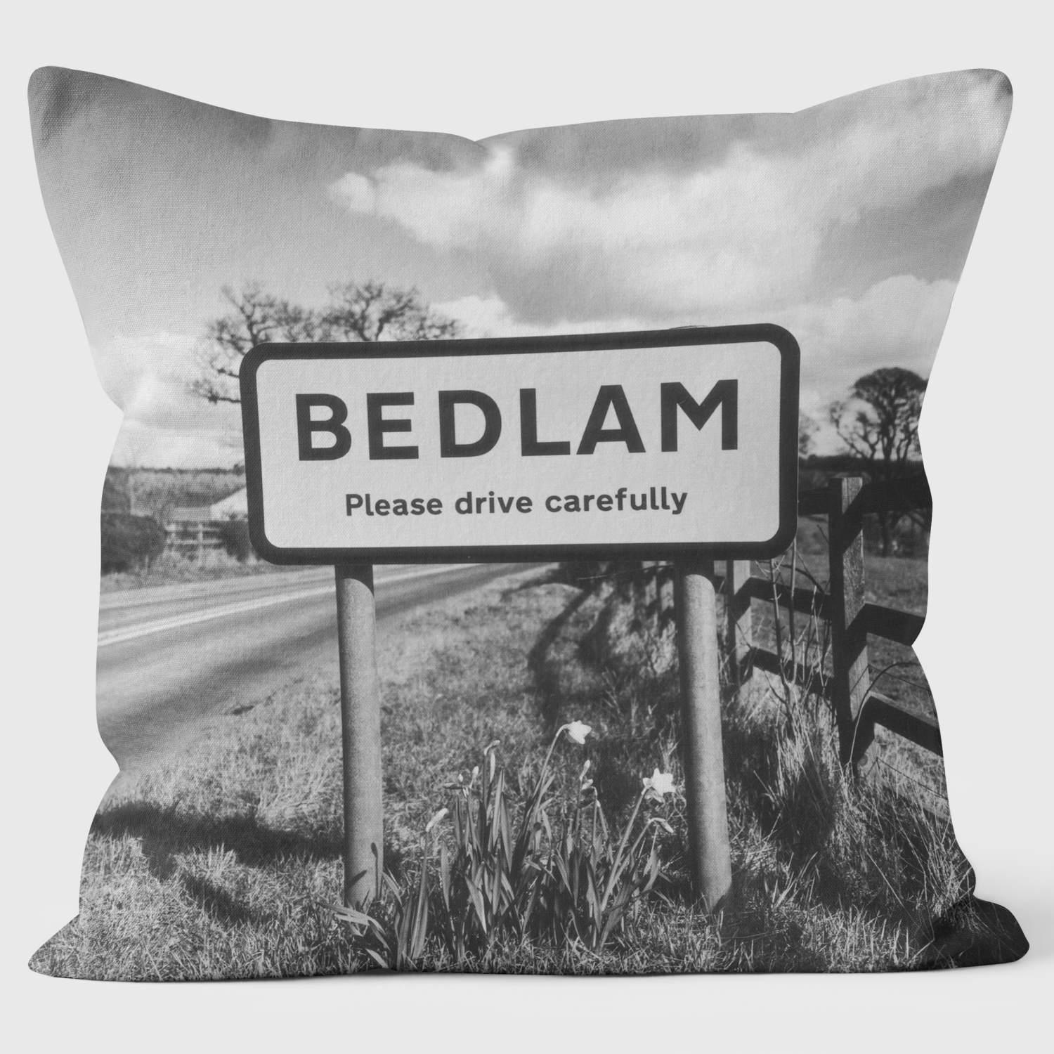 Bedlam - Lesser Spotted Britain Cushion - Handmade Cushions UK - WeLoveCushions
