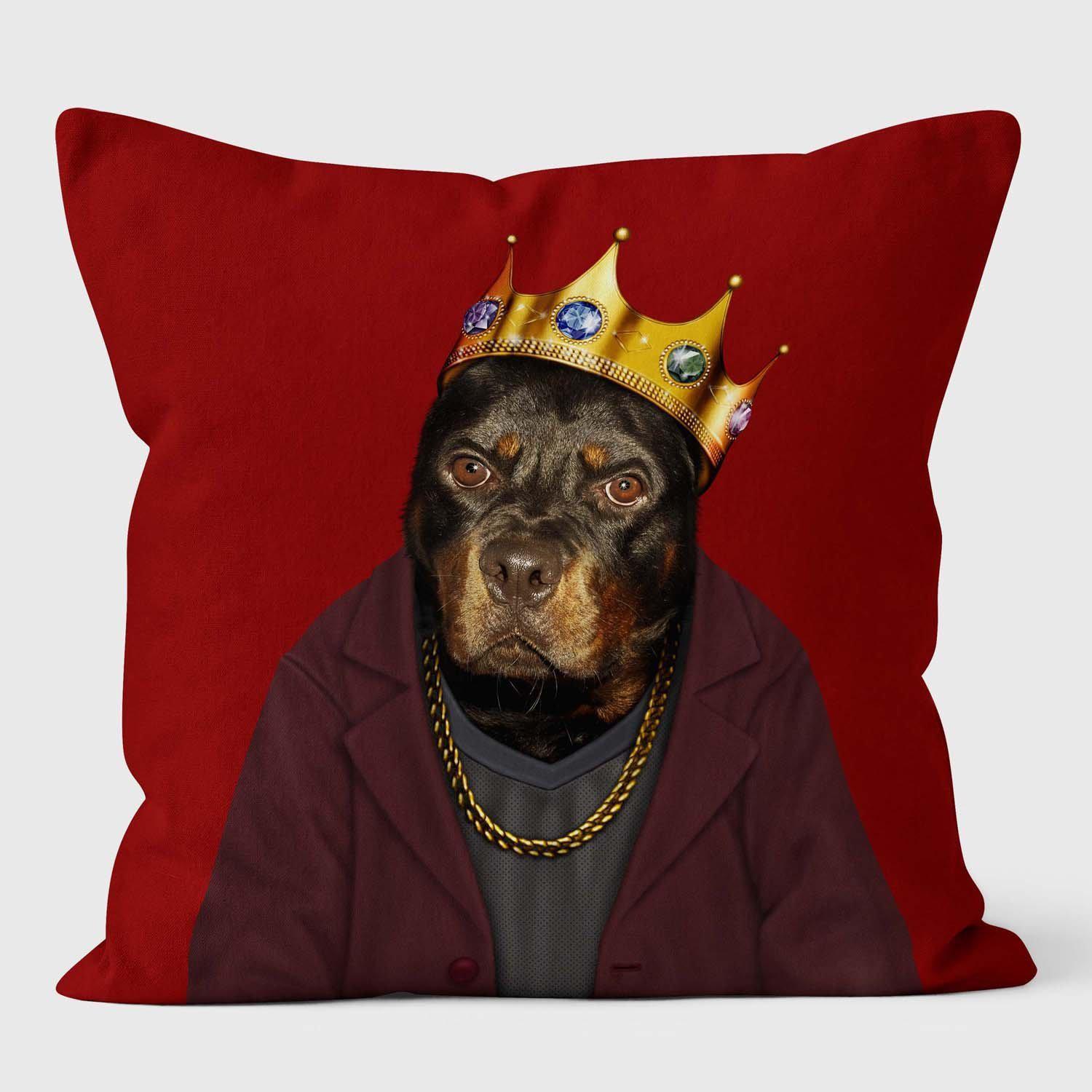 Big Doggie - Pets Rock Cushion - Handmade Cushions UK - WeLoveCushions