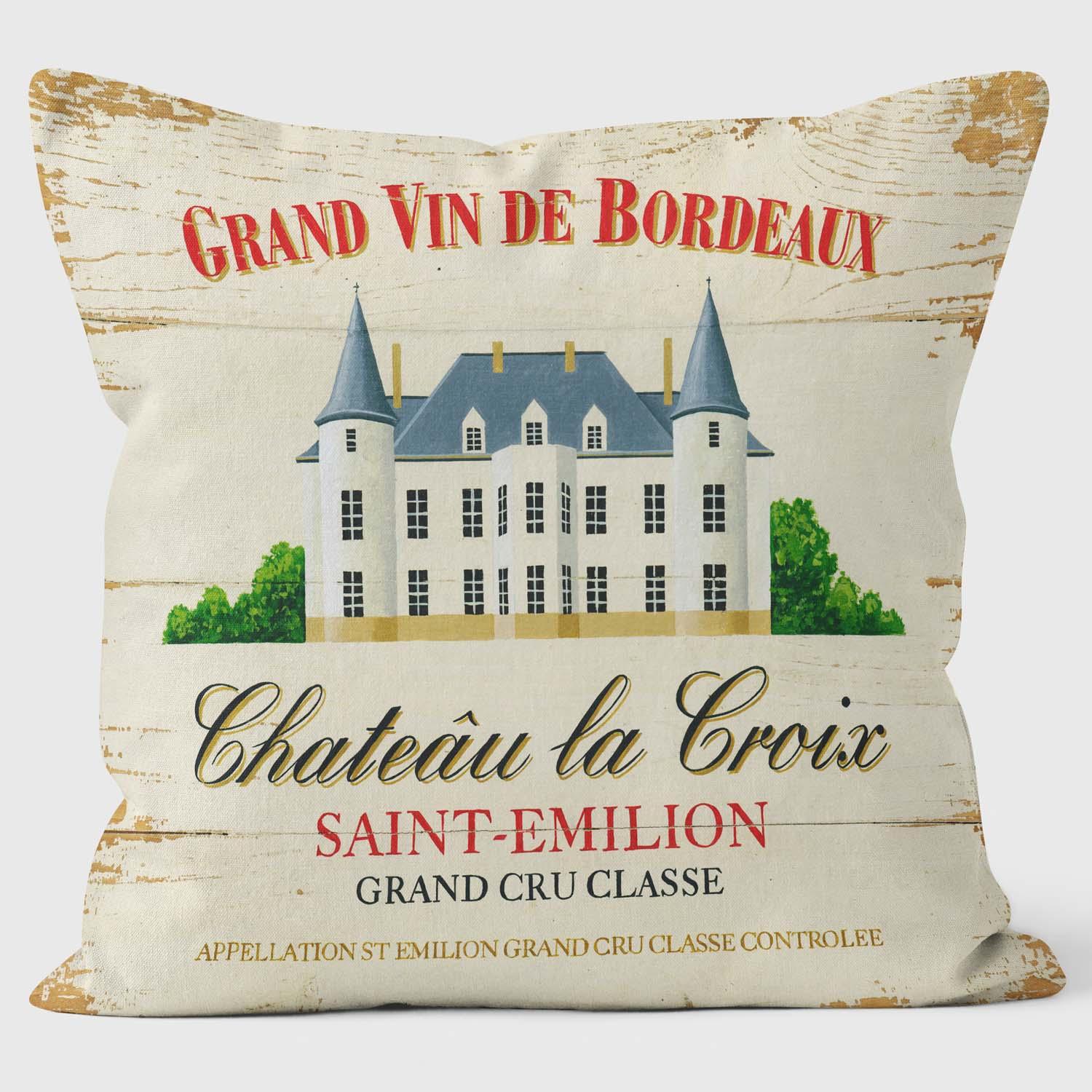 Chateau La Croix - Martin Wiscombe Cushion - Handmade Cushions UK - WeLoveCushions