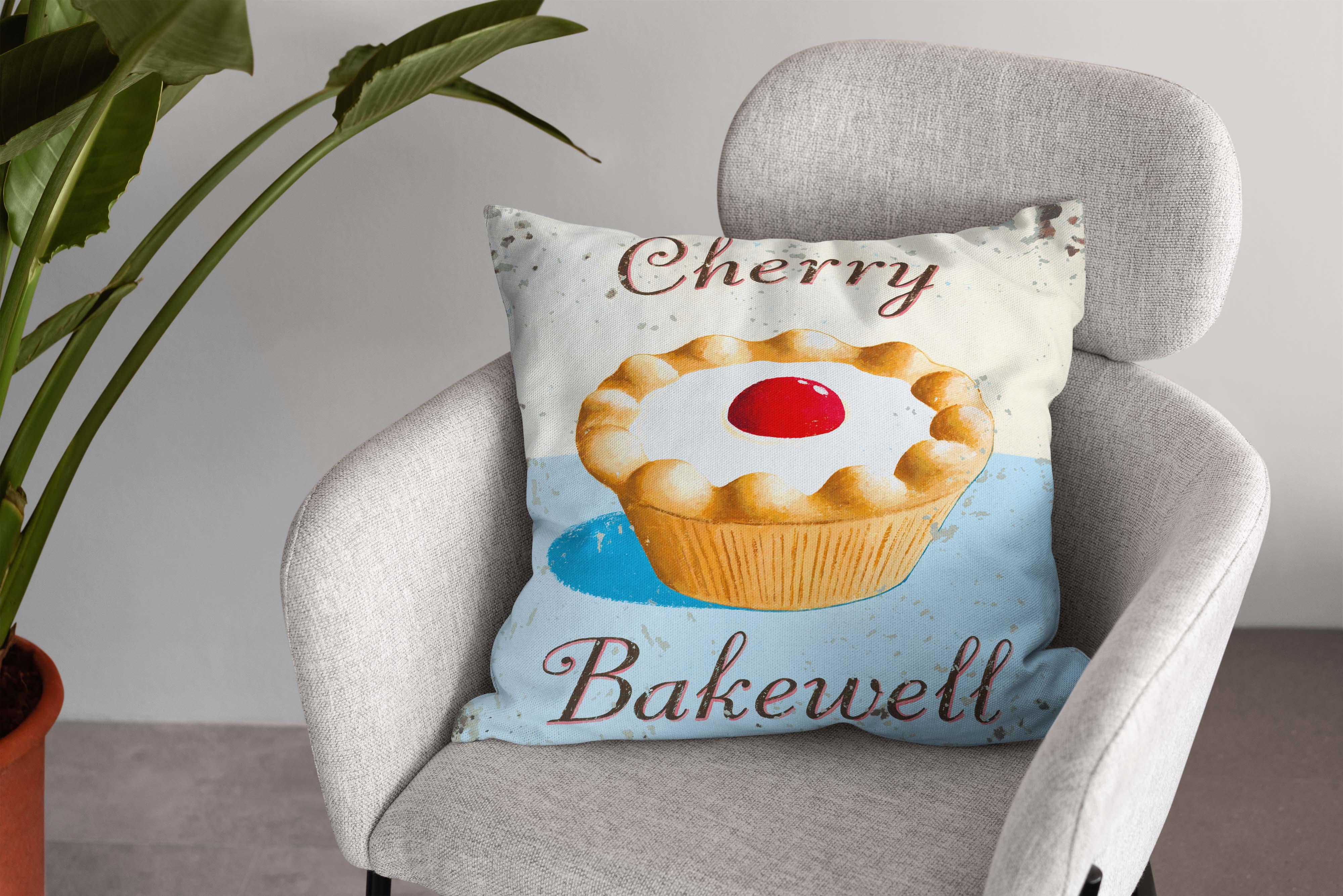 Cherry Bakewell - Martin Wiscombe - Art Print Cushion