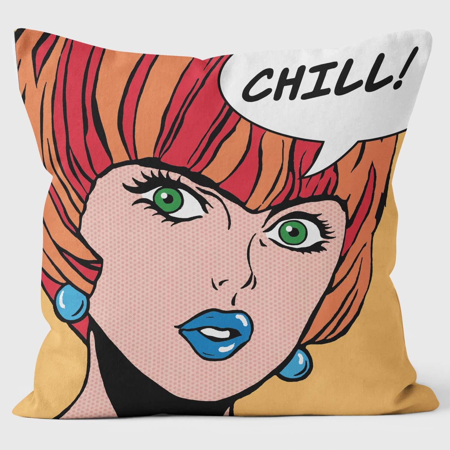 Chill - Youngerman Art Cushions - Handmade Cushions UK - WeLoveCushions