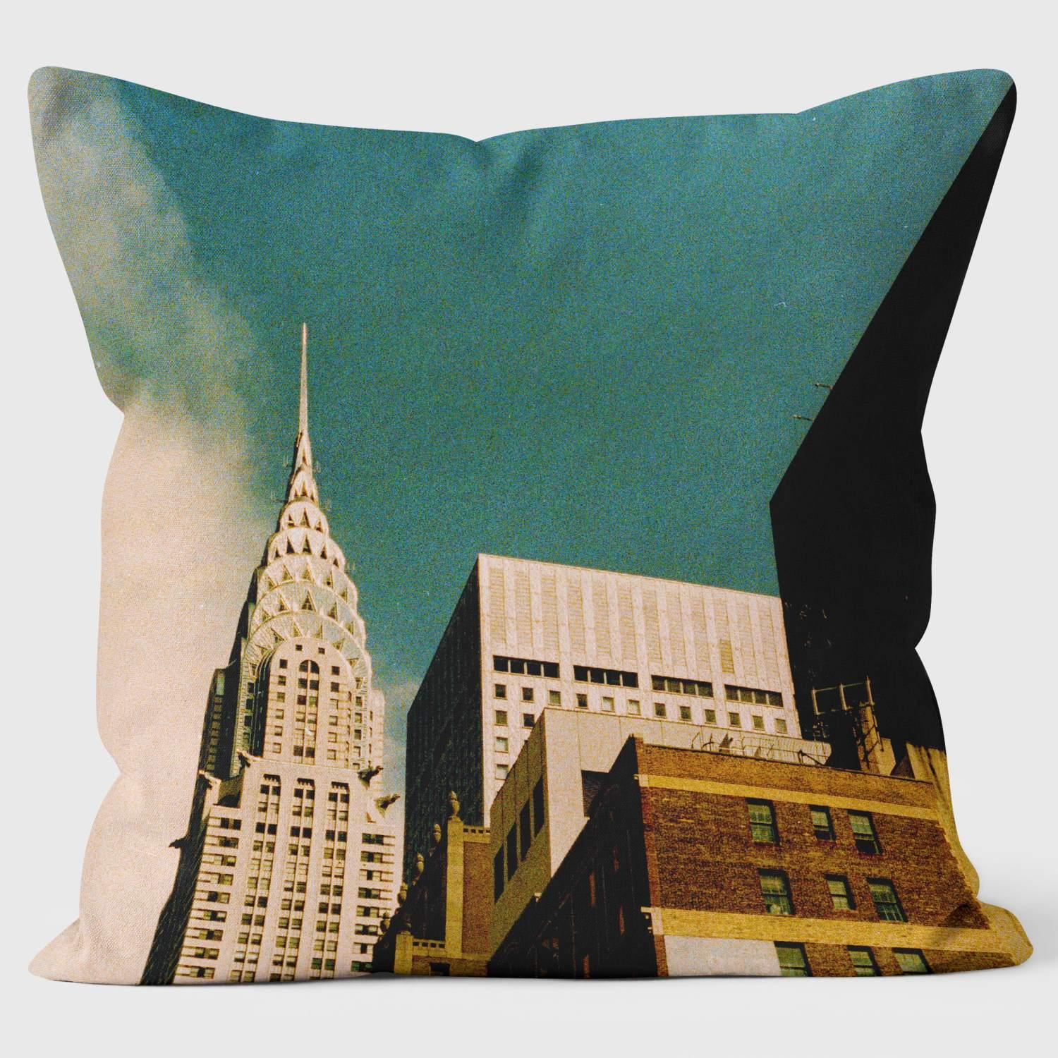 Chrysler Building II - Ella Lancaster Cushion - Handmade Cushions UK - WeLoveCushions