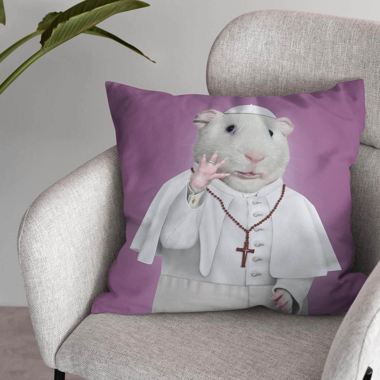 Church - Pets Rock Cushion
