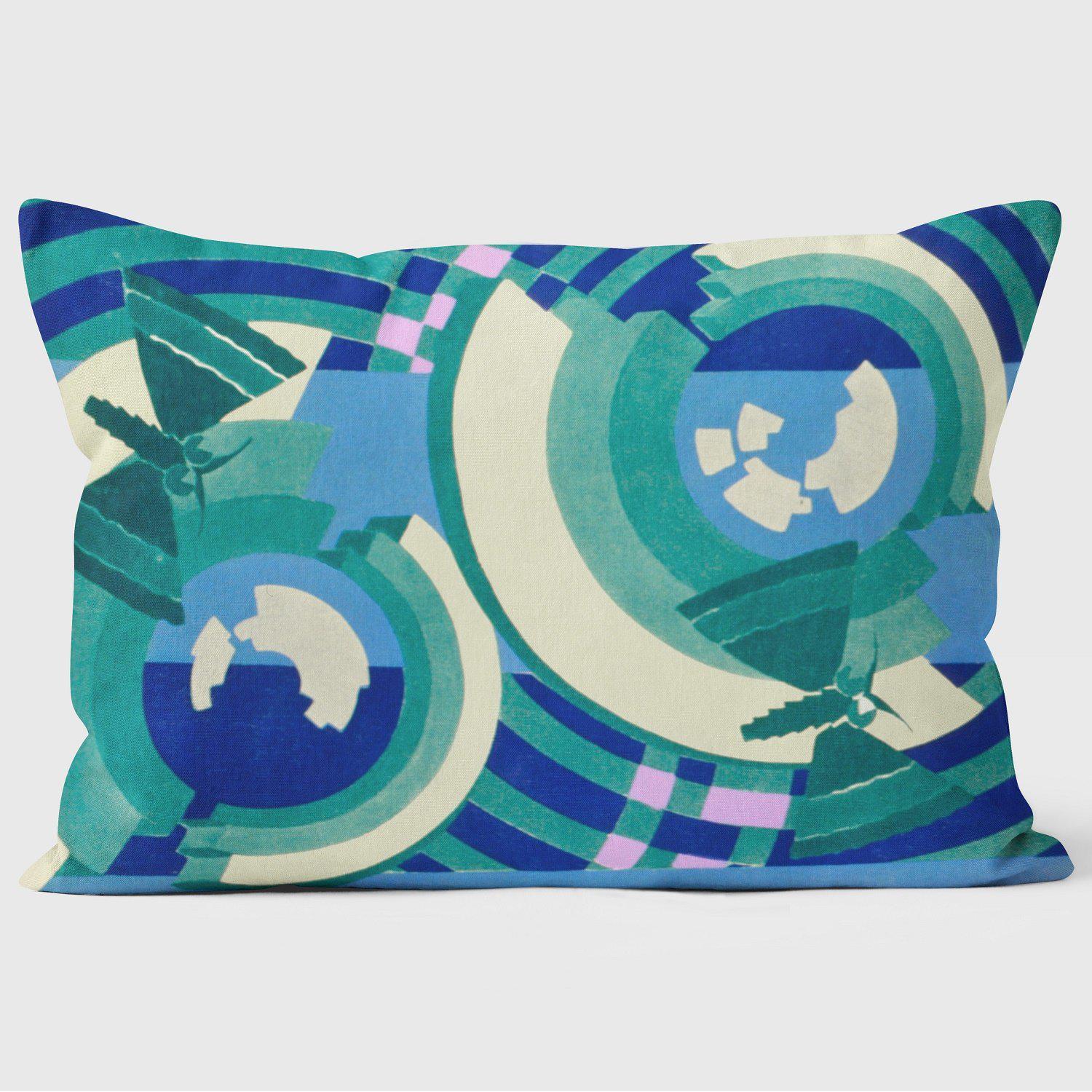 Circles - Art Deco Cushion - Handmade Cushions UK - WeLoveCushions