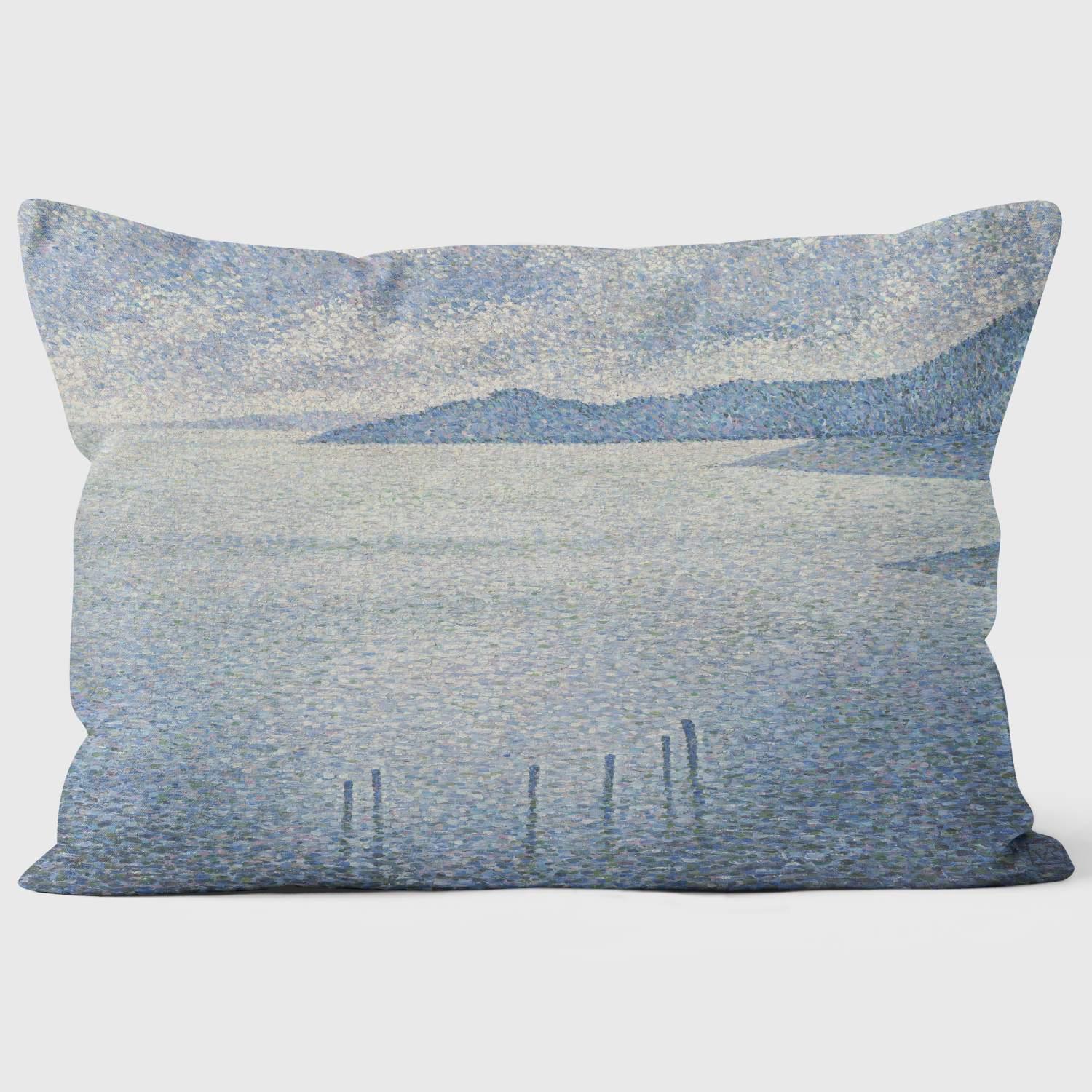 Coastal Scene - Rysselberghe’s - National Gallery Cushion - Handmade Cushions UK - WeLoveCushions