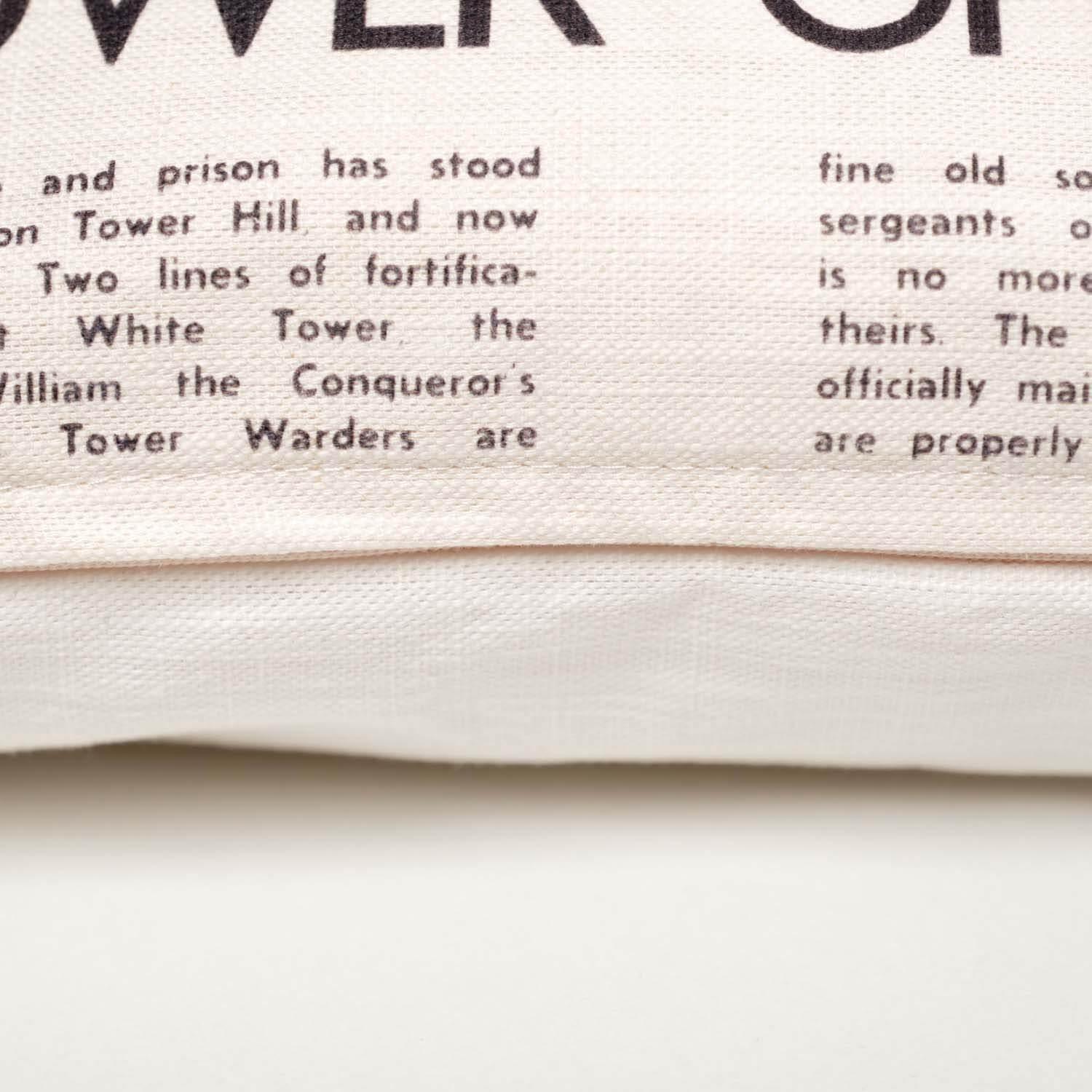 Cornwall Map - National Railways Museum Cushion - Handmade Cushions UK - WeLoveCushions