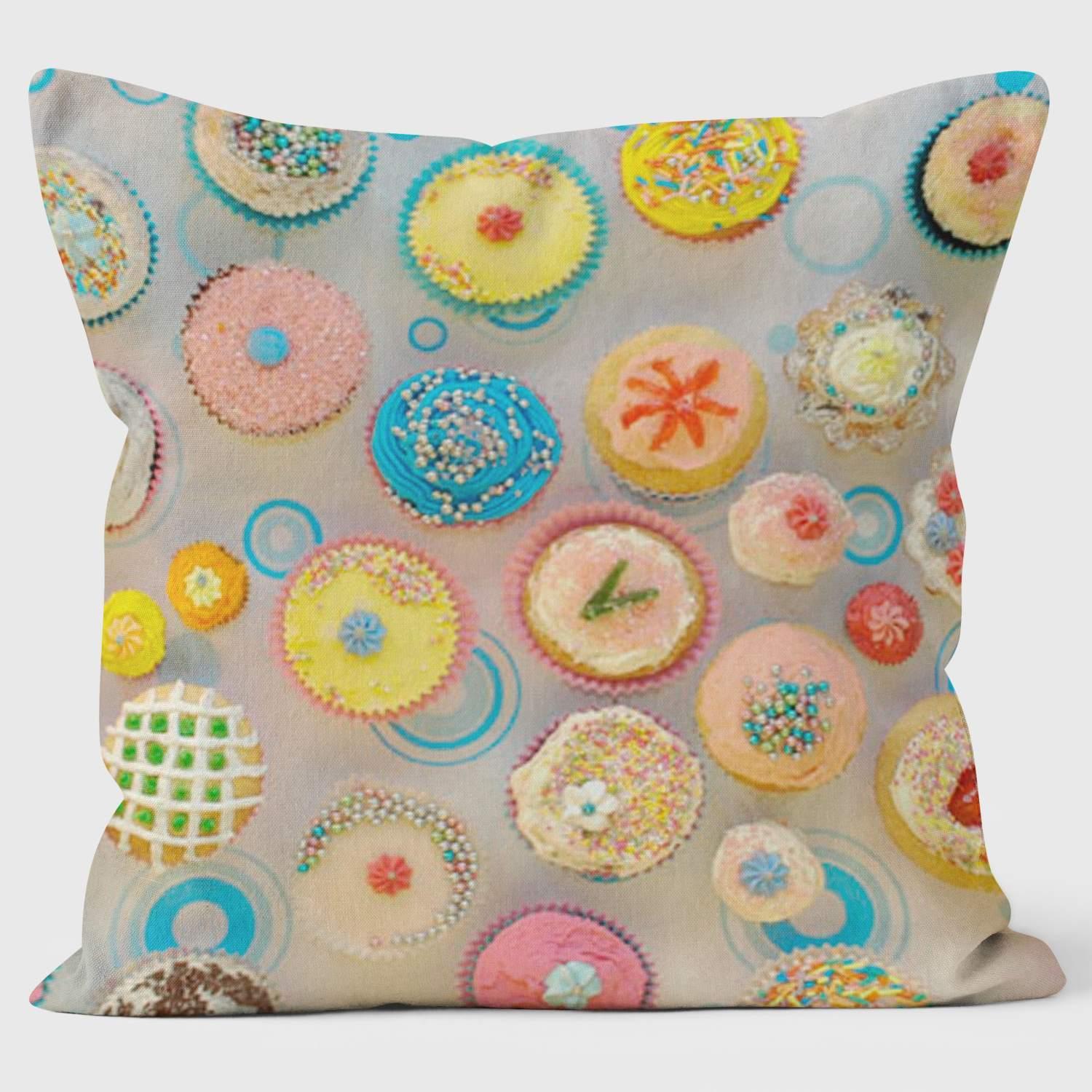 Cupcakes #2 - Ella Lancaster Cushion - Handmade Cushions UK - WeLoveCushions