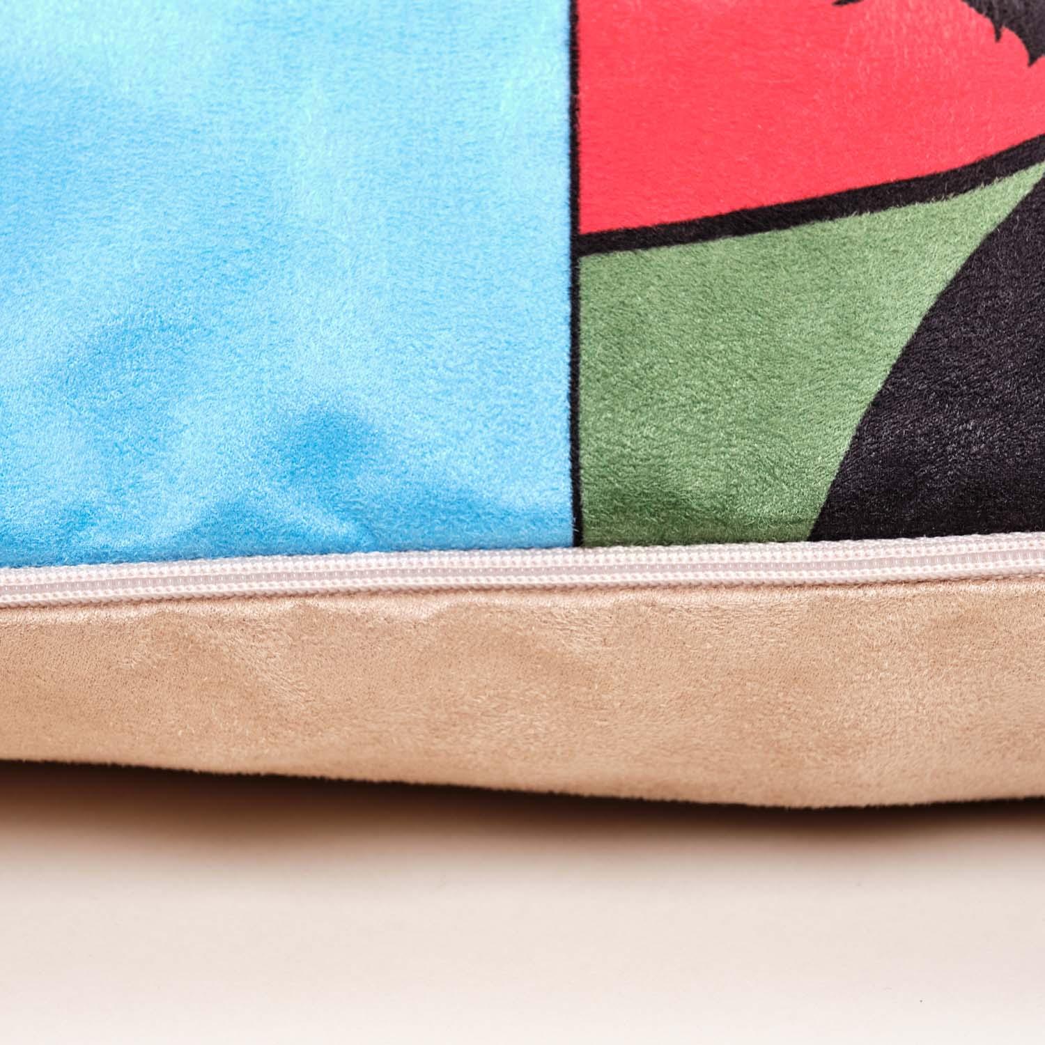 Curve & Line - Art Deco Cushion - Handmade Cushions UK - WeLoveCushions
