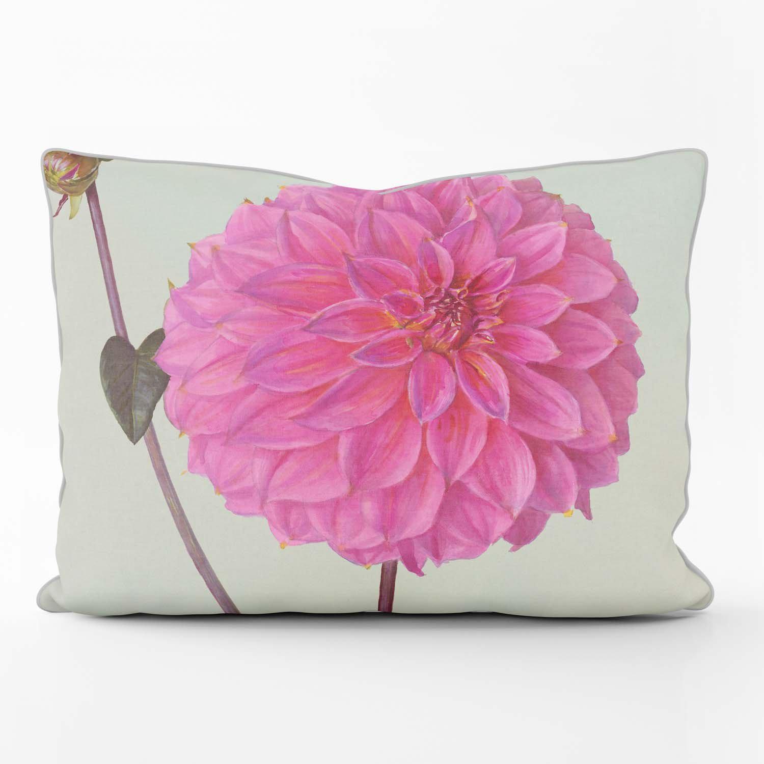 Dahlia Jersey Beauty - Alfred Wise Cushion - Handmade Cushions UK - WeLoveCushions