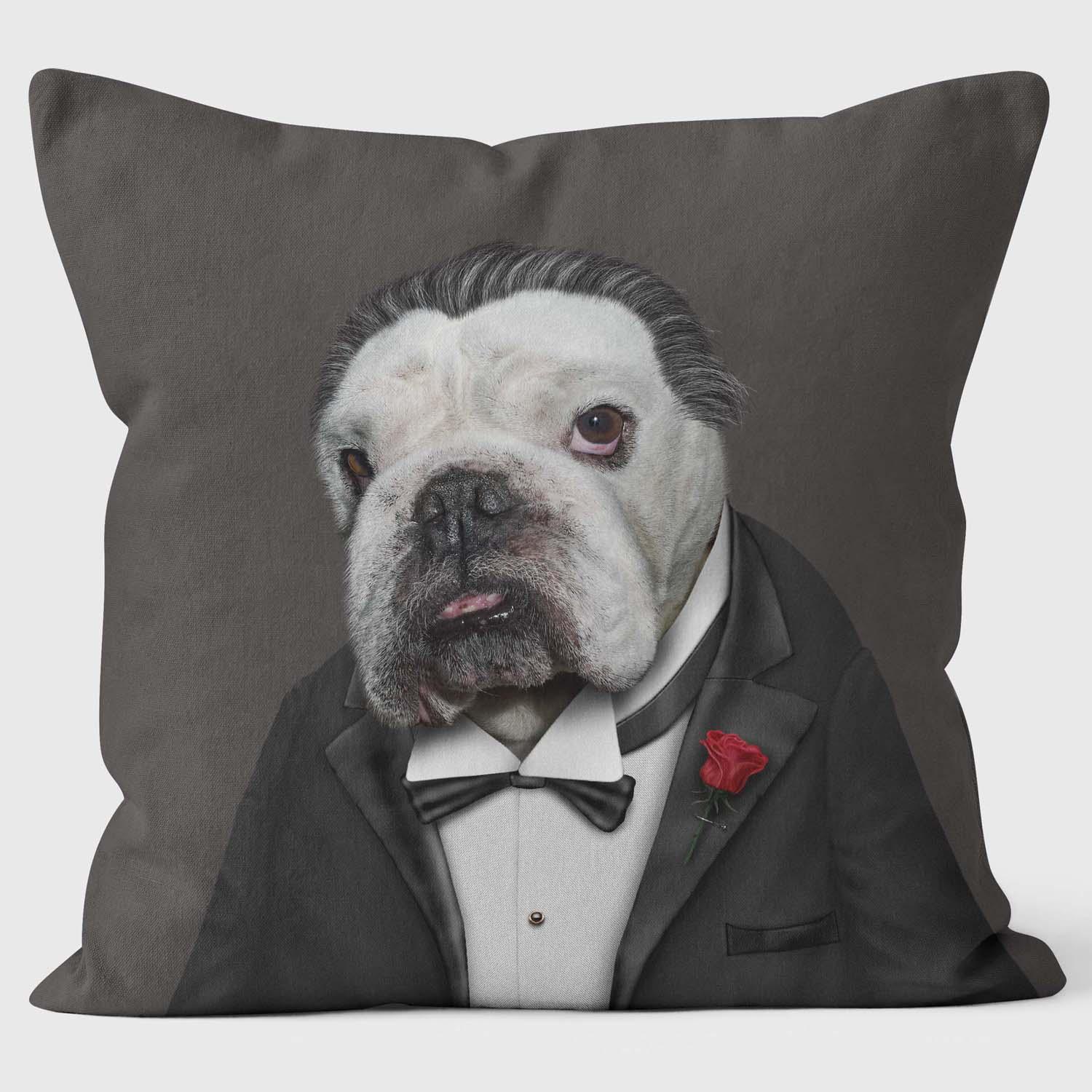 Dog Father - Pets Rock Cushion - Handmade Cushions UK - WeLoveCushions