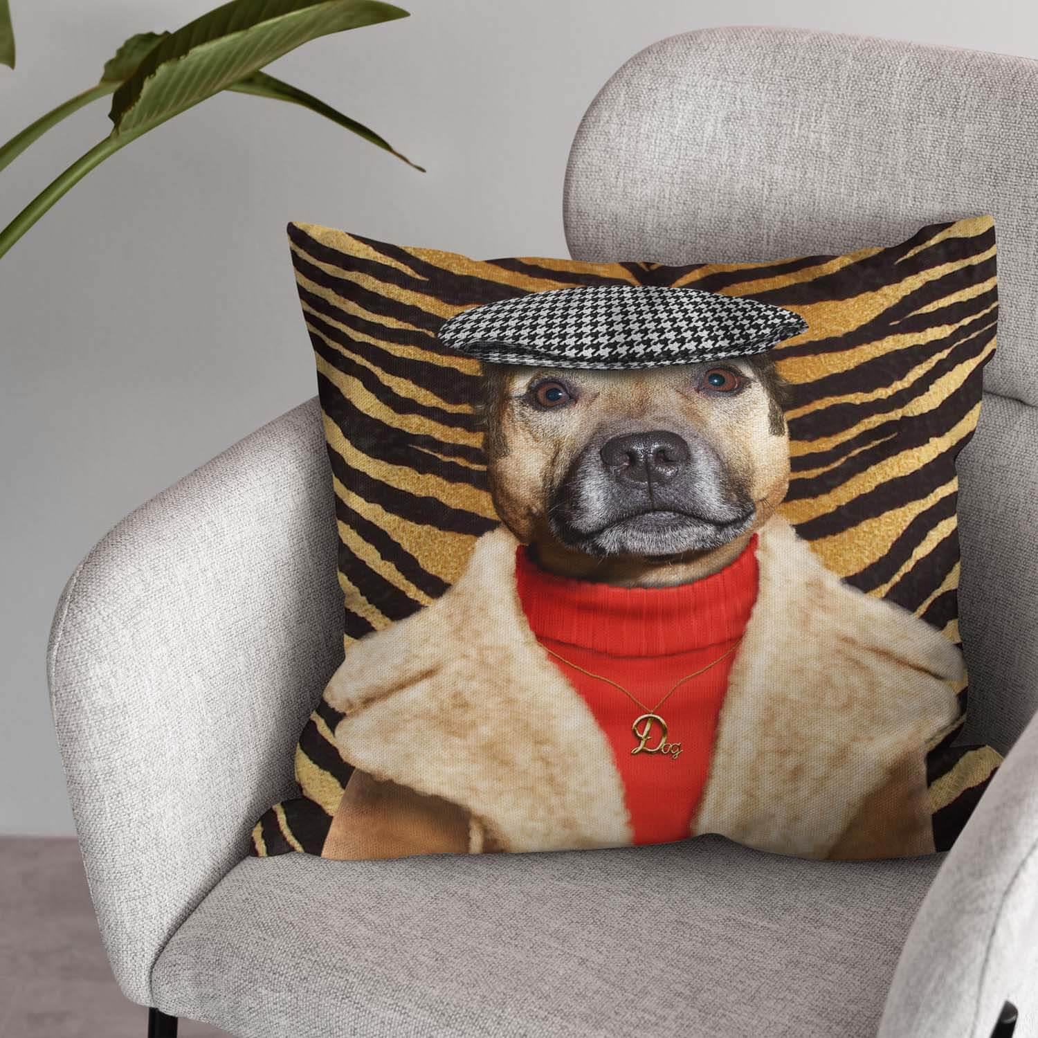 Dog Boy - Pets Rock Cushion
