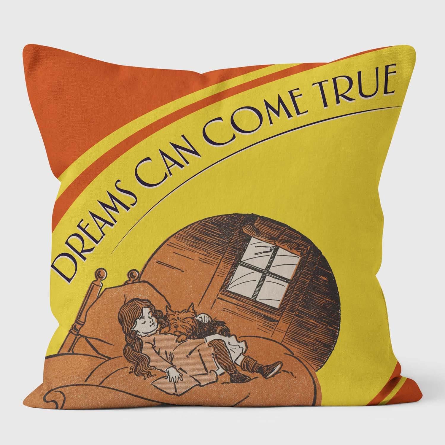 Dorothy Dreams Come True - The Wizard of Oz Cushion - Handmade Cushions UK - WeLoveCushions