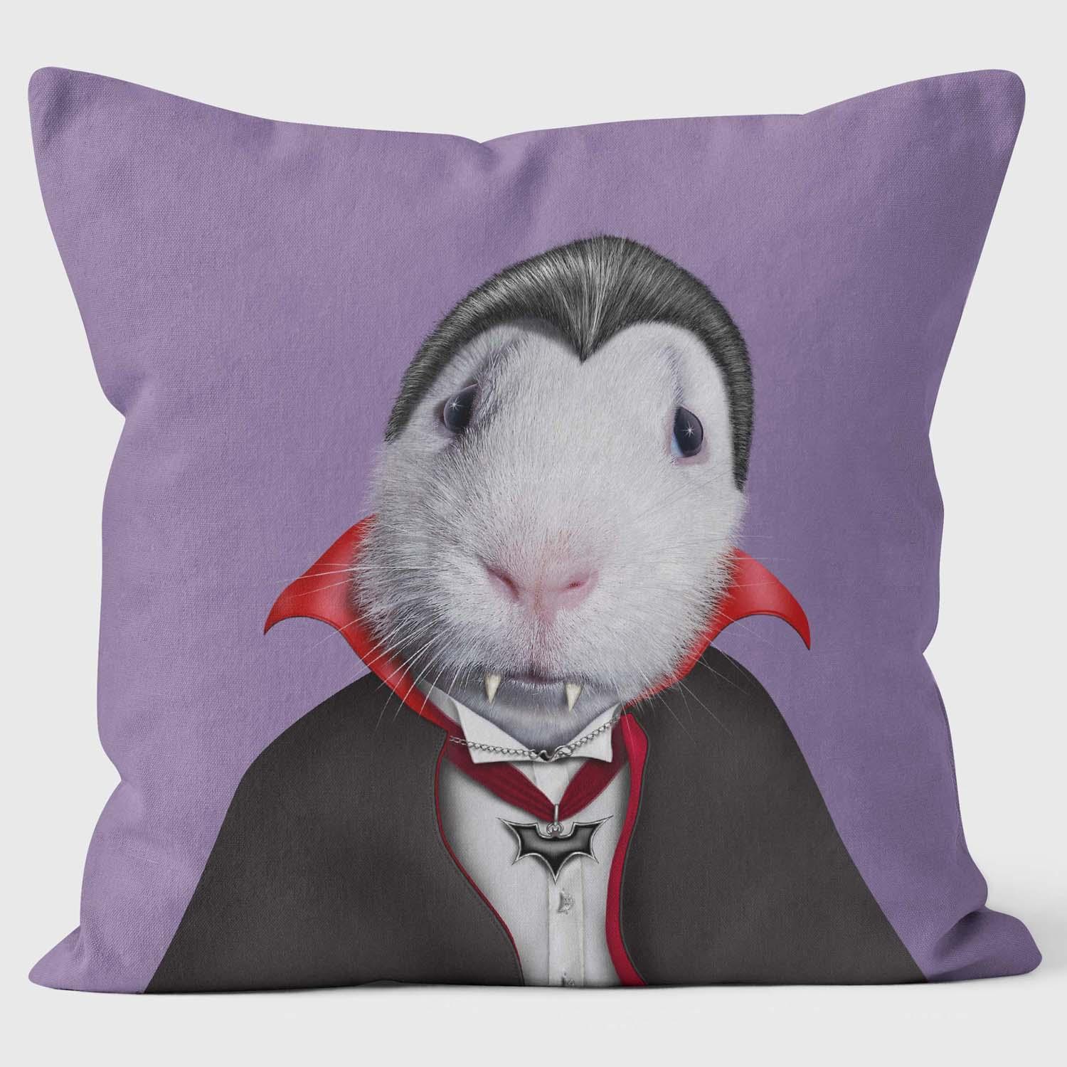 Dracula - Pets Rock Cushion - Handmade Cushions UK - WeLoveCushions