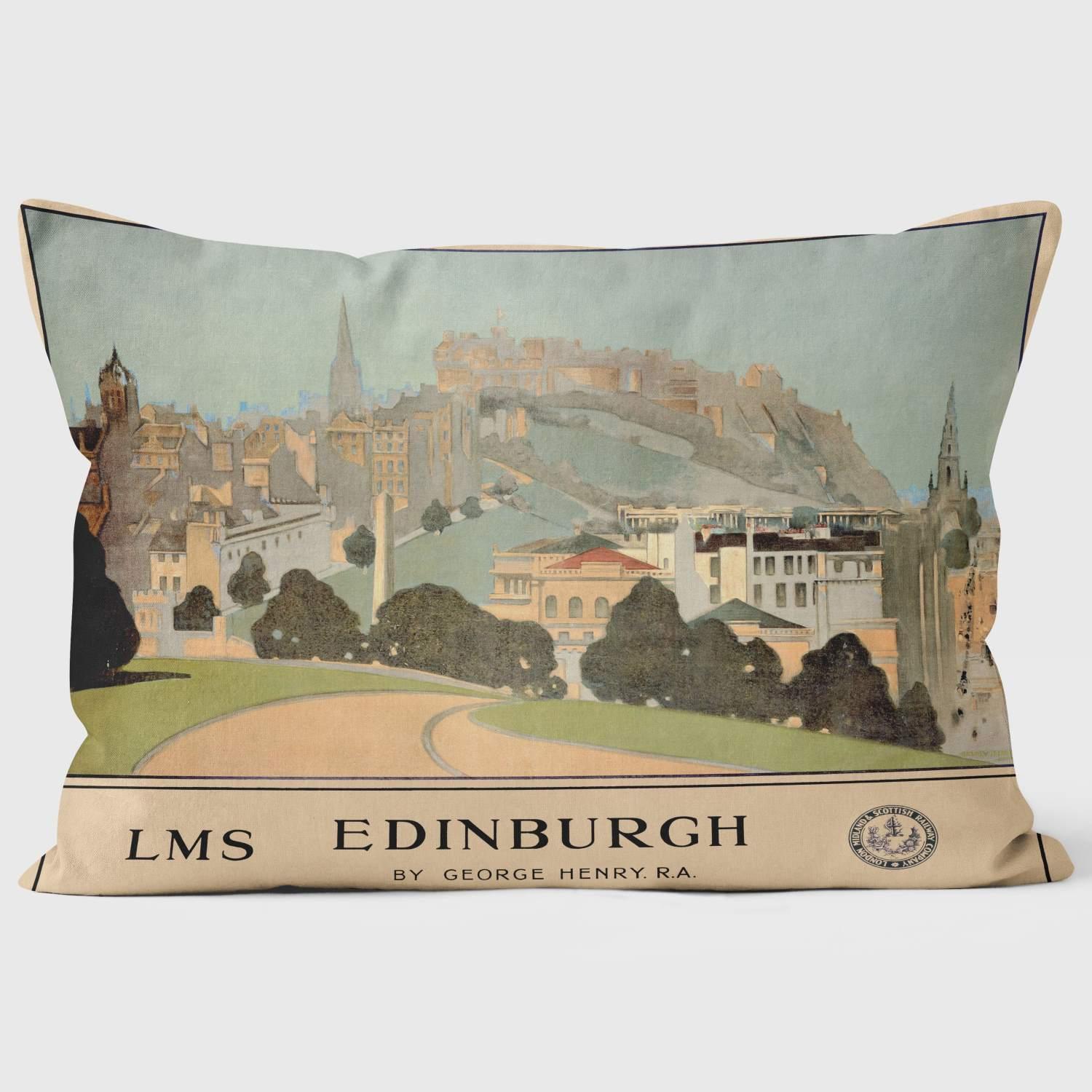 Edinburgh LMS 1924 - National Railway Museum Cushion - Handmade Cushions UK - WeLoveCushions