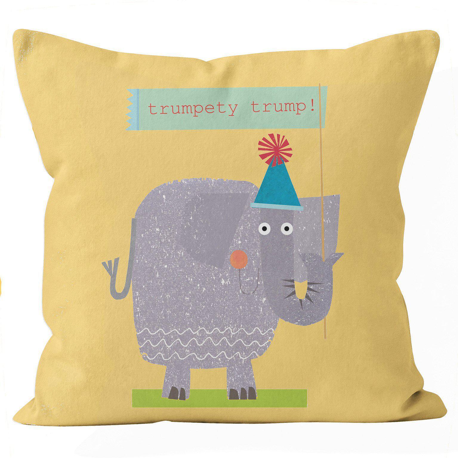 Elephant 1 - Kali Stileman Cushion - Handmade Cushions UK - WeLoveCushions