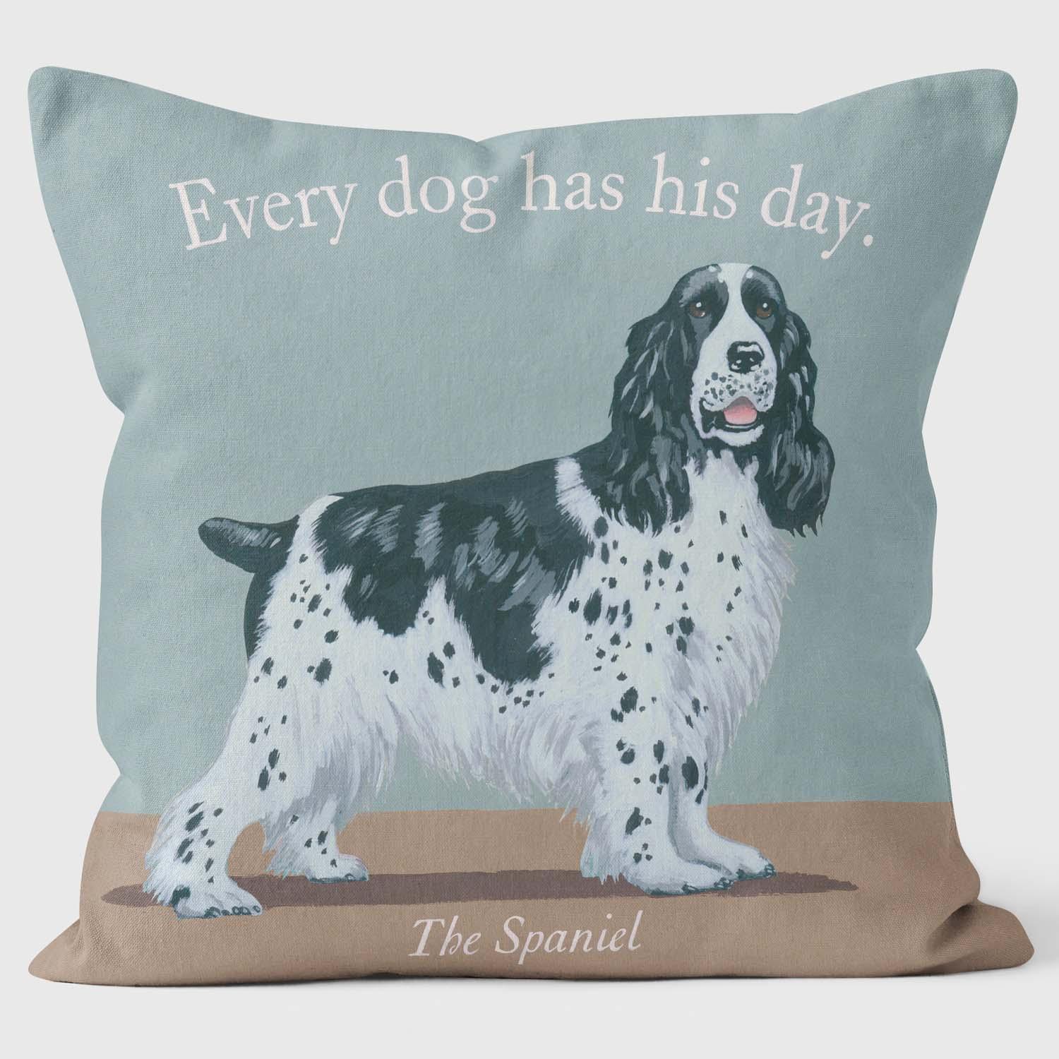 Every Dog Has His Day - Martin Wiscombe - Art Print Cushion - Handmade Cushions UK - WeLoveCushions