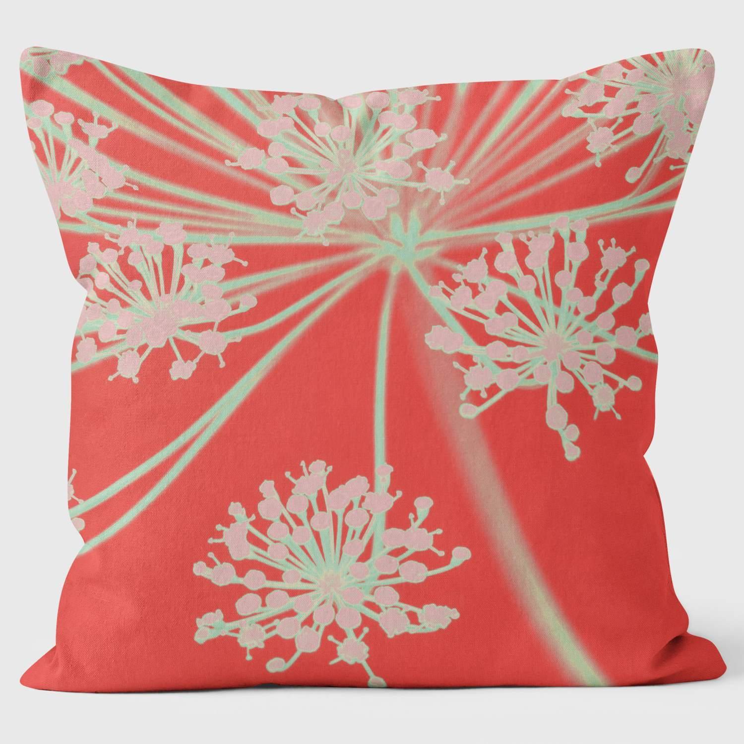 Fennel Red - Ella Lancaster Cushion - Handmade Cushions UK - WeLoveCushions