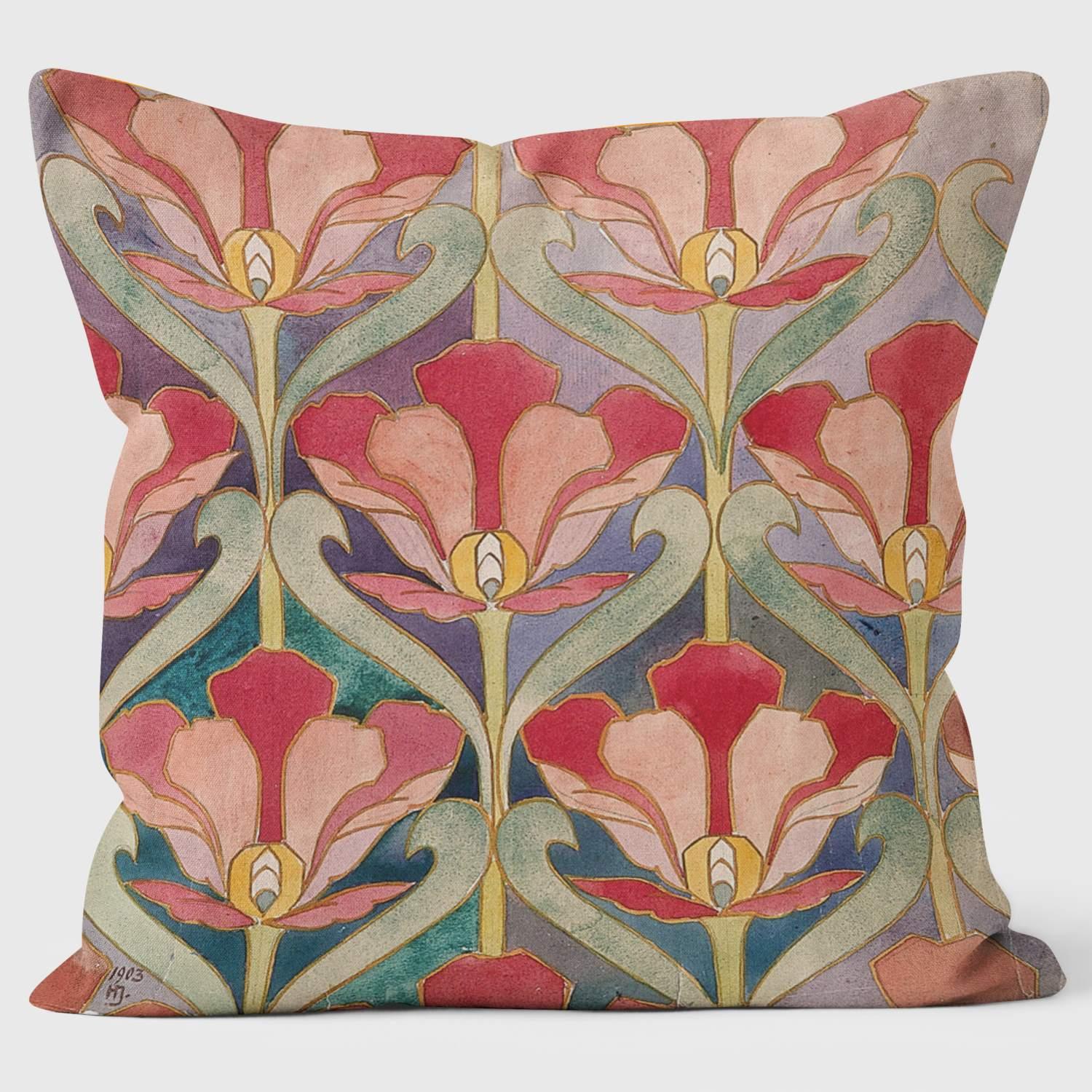 Flowers - Tate - The Russian Revolution Cushion - Handmade Cushions UK - WeLoveCushions