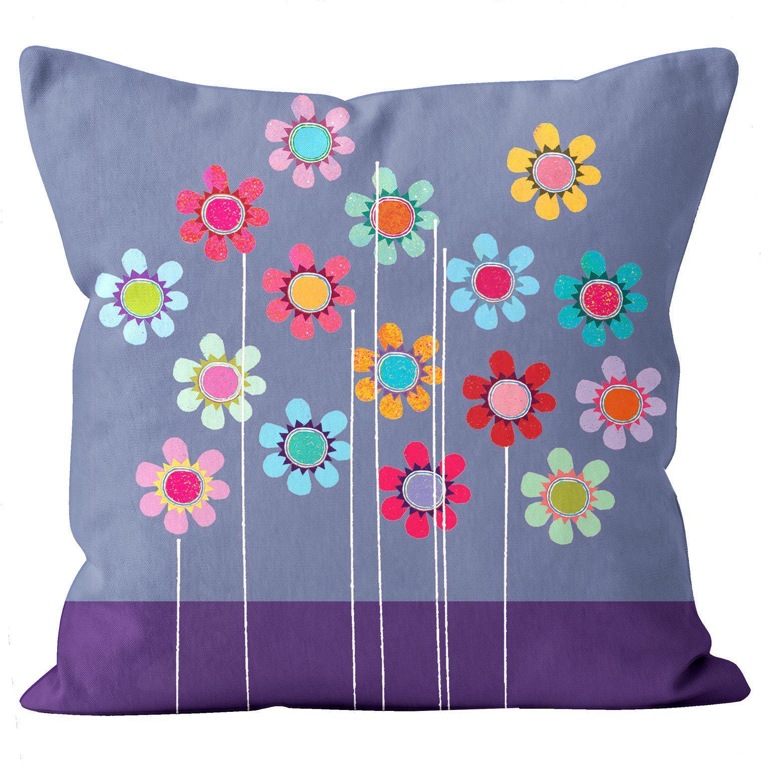 Flowery - Kali Stileman Cushion - Handmade Cushions UK - WeLoveCushions