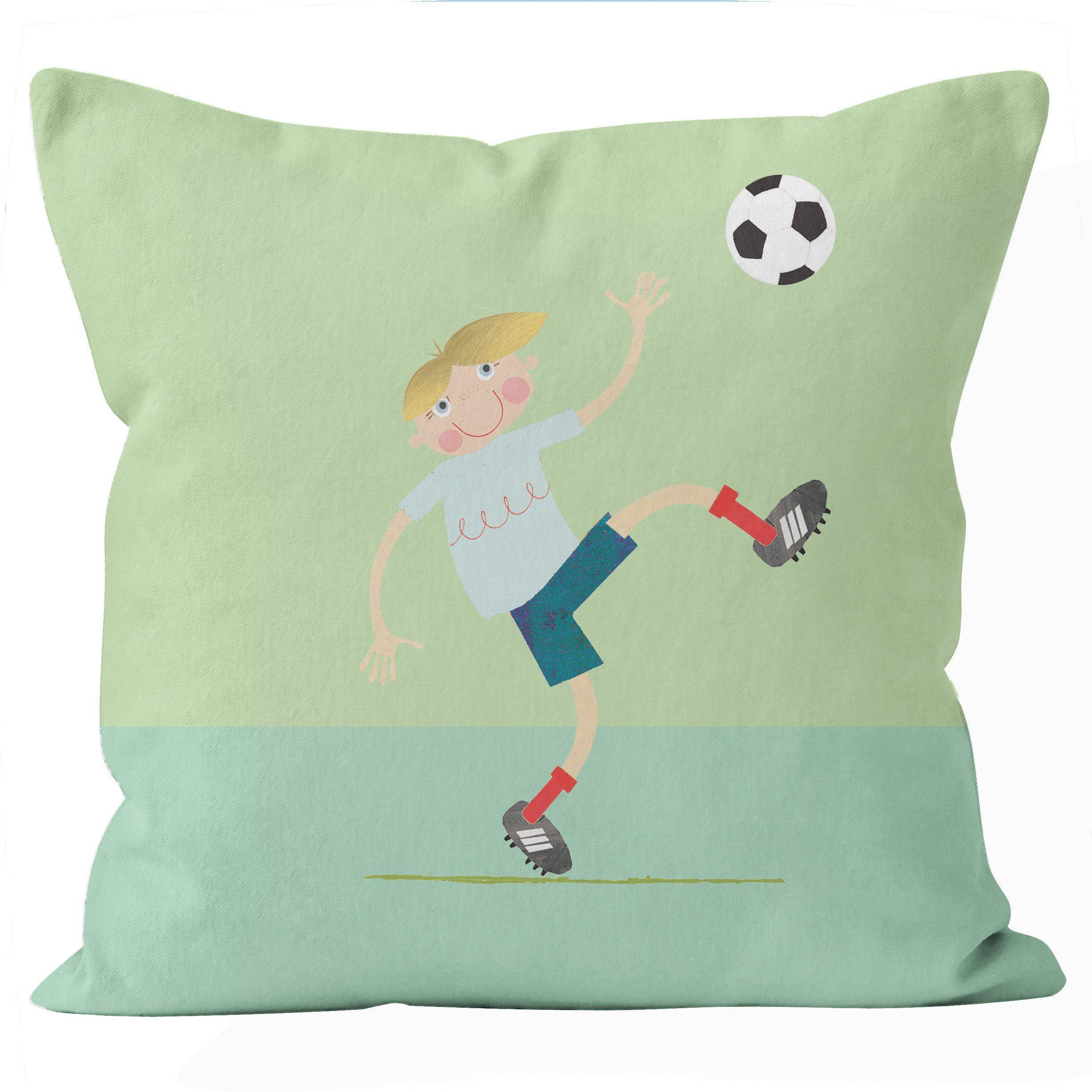 Football One - Kali Stileman Cushion - Handmade Cushions UK - WeLoveCushions
