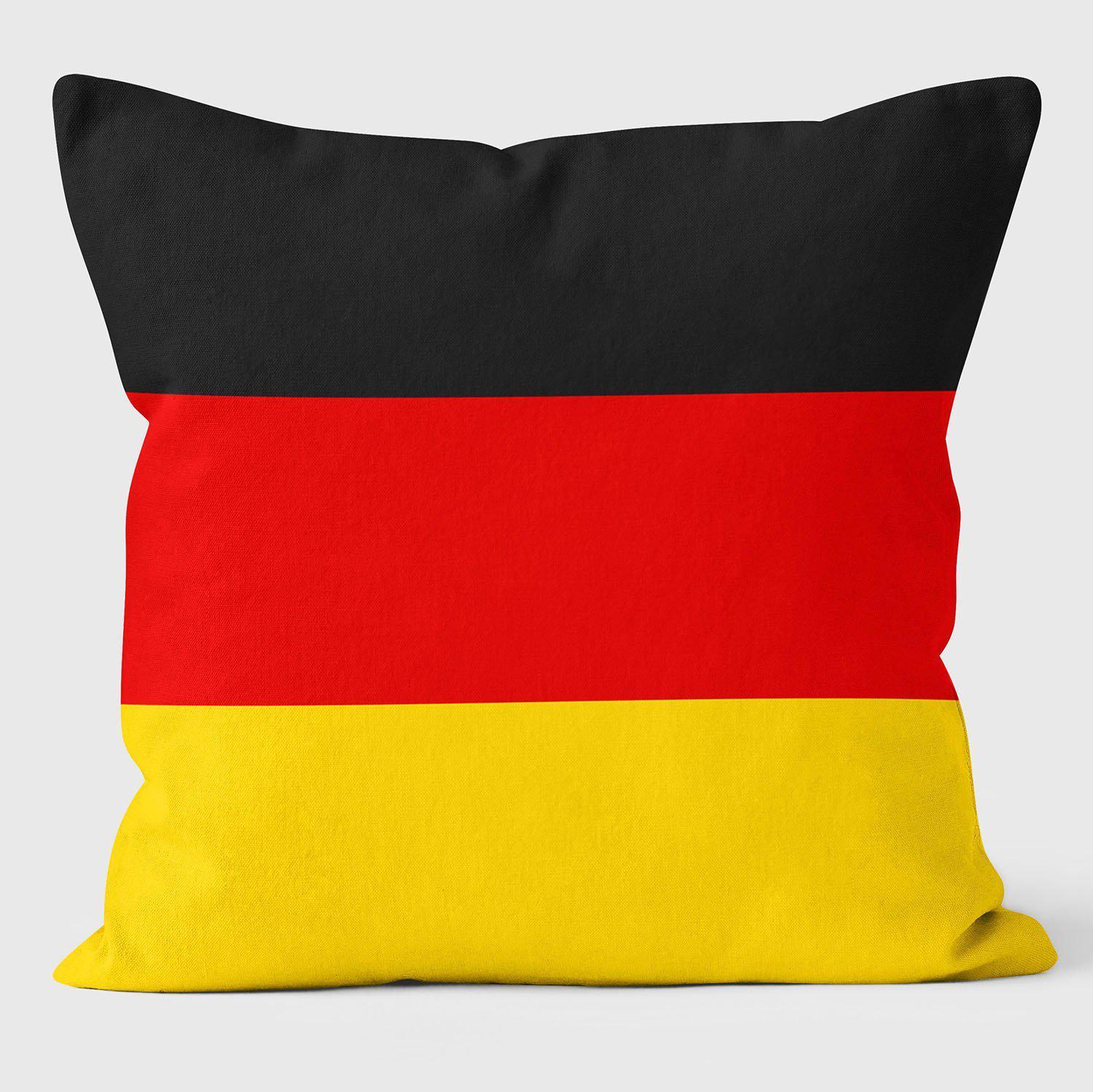 German Flag Pillow - Art Print cushion - Handmade Cushions UK - WeLoveCushions