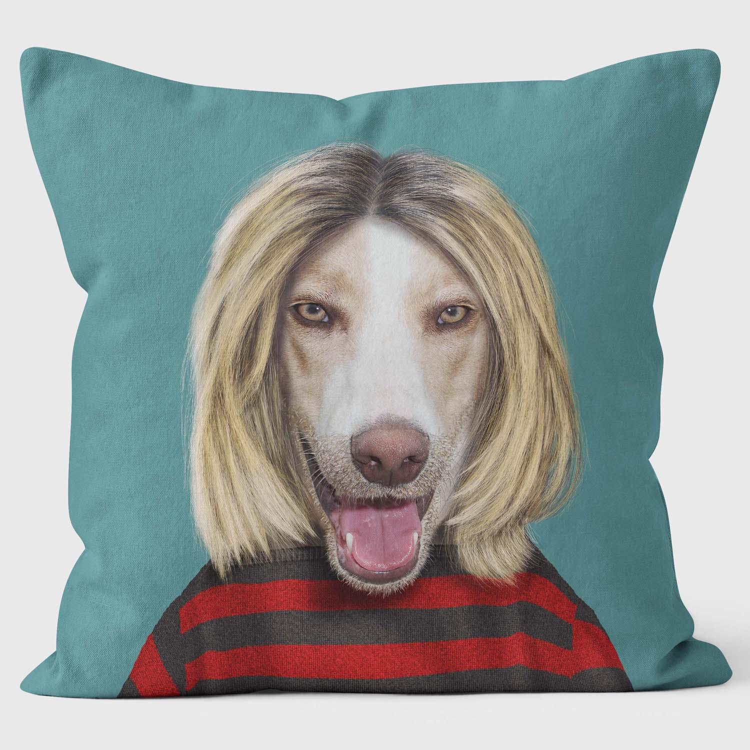 Grunge - Pets Rock Cushion - Handmade Cushions UK - WeLoveCushions