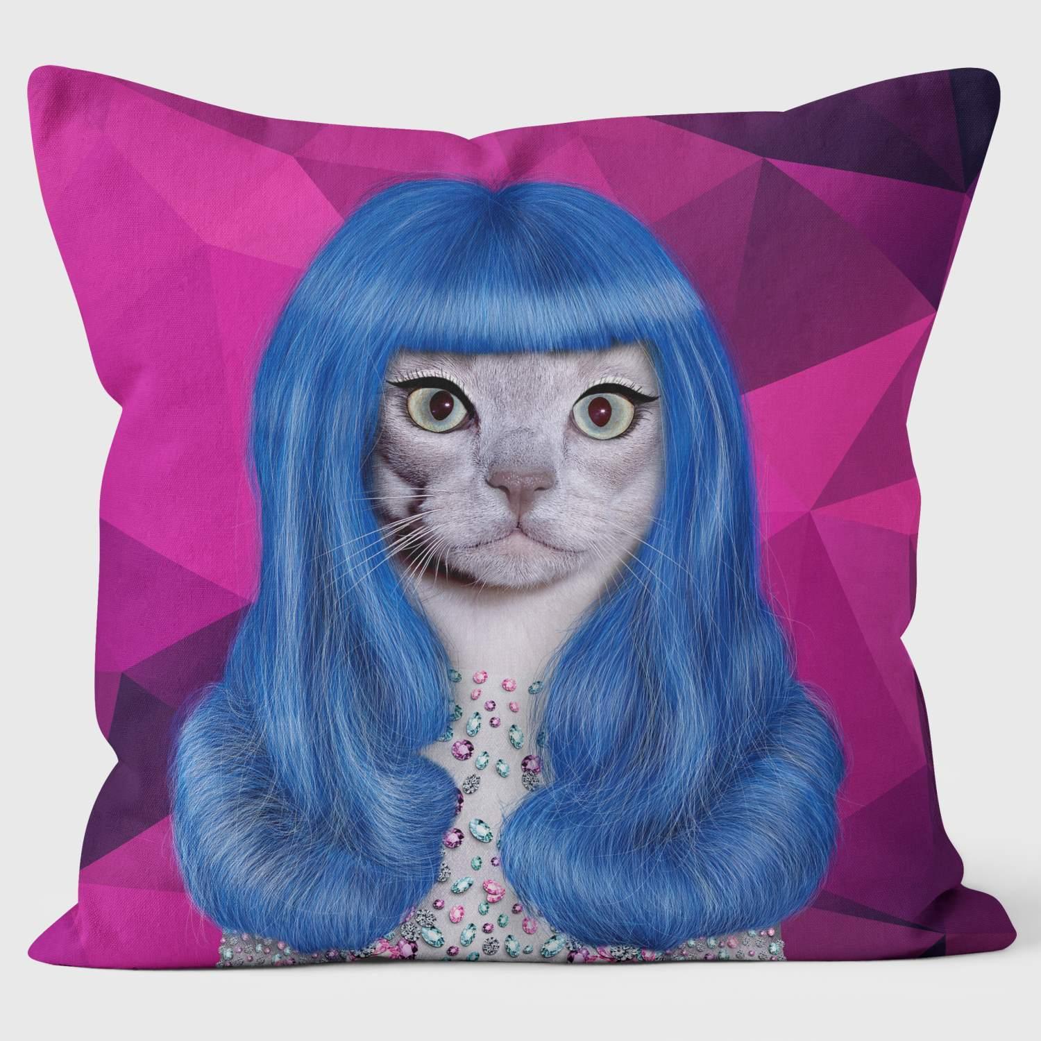 Gurl Geometric - Pets Rock Cushion - Handmade Cushions UK - WeLoveCushions