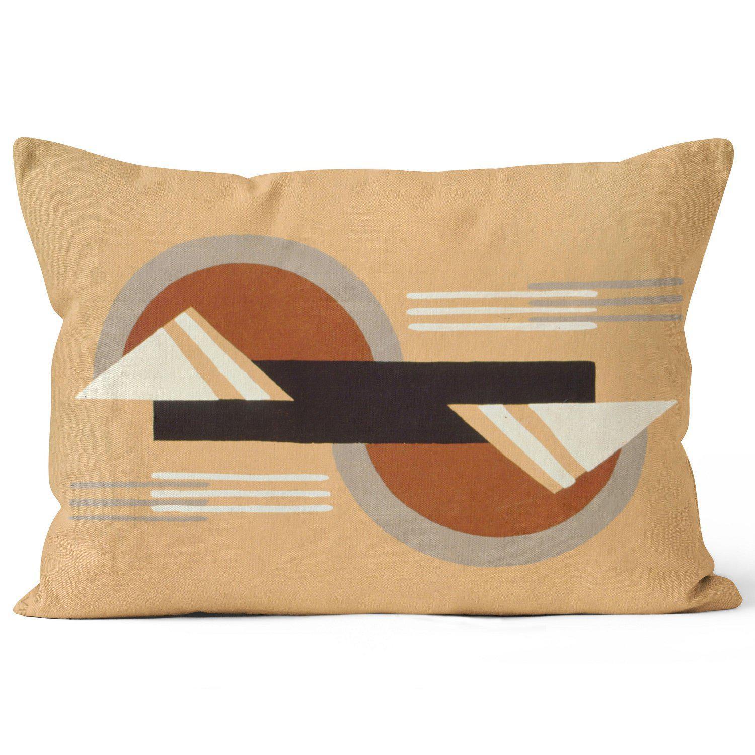 Half Circles - Art Deco Cushion - Handmade Cushions UK - WeLoveCushions