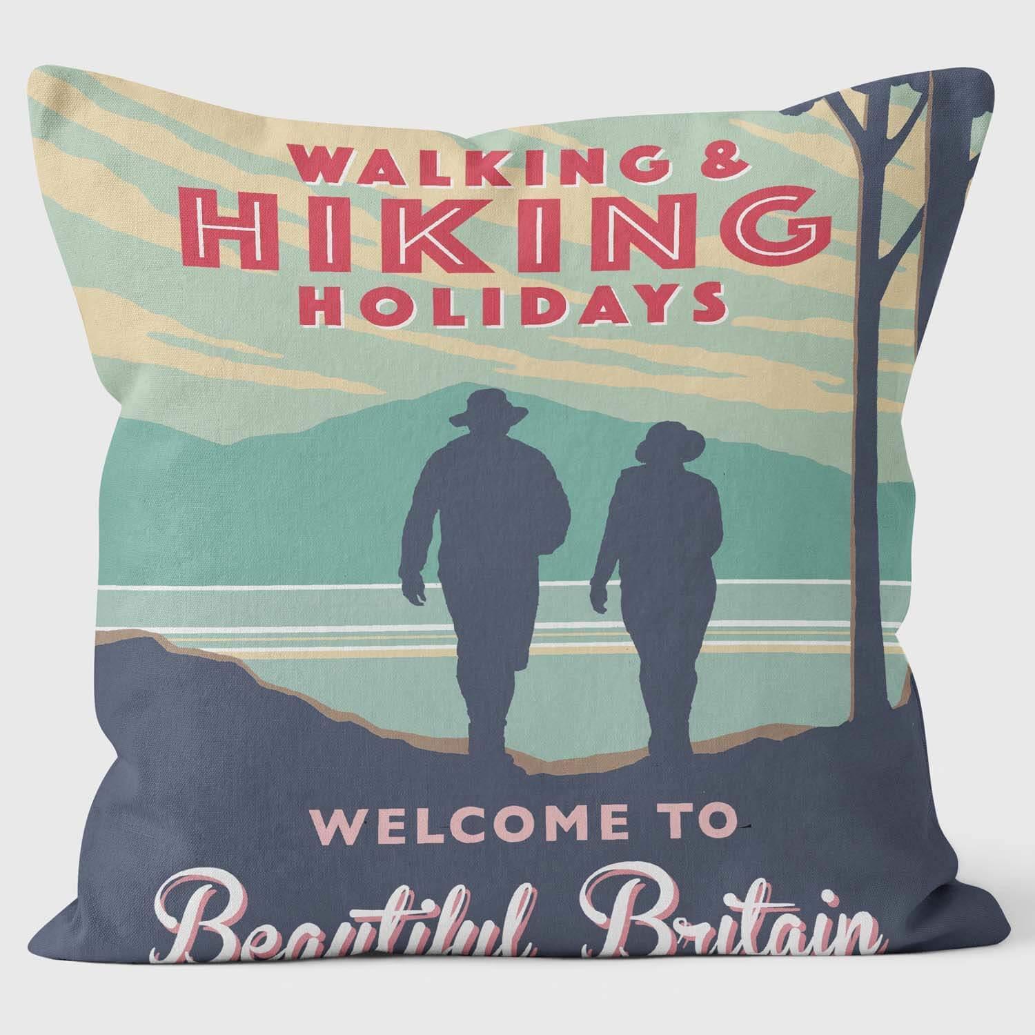 Hiking - Martin Wiscombe Cushion - Handmade Cushions UK - WeLoveCushions