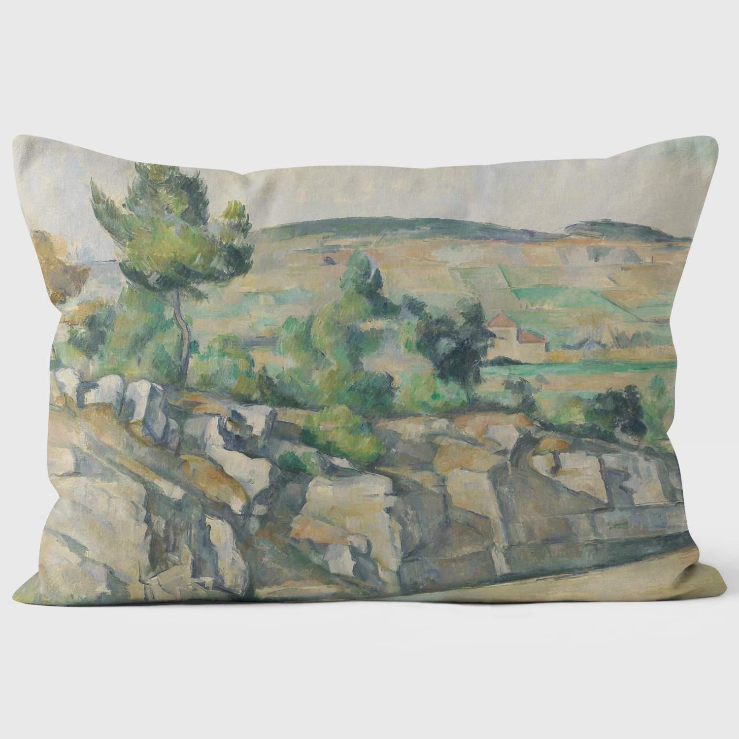 Hillside in Provence - Paul Cézanne - National Gallery Cushion - Handmade Cushions UK - WeLoveCushions
