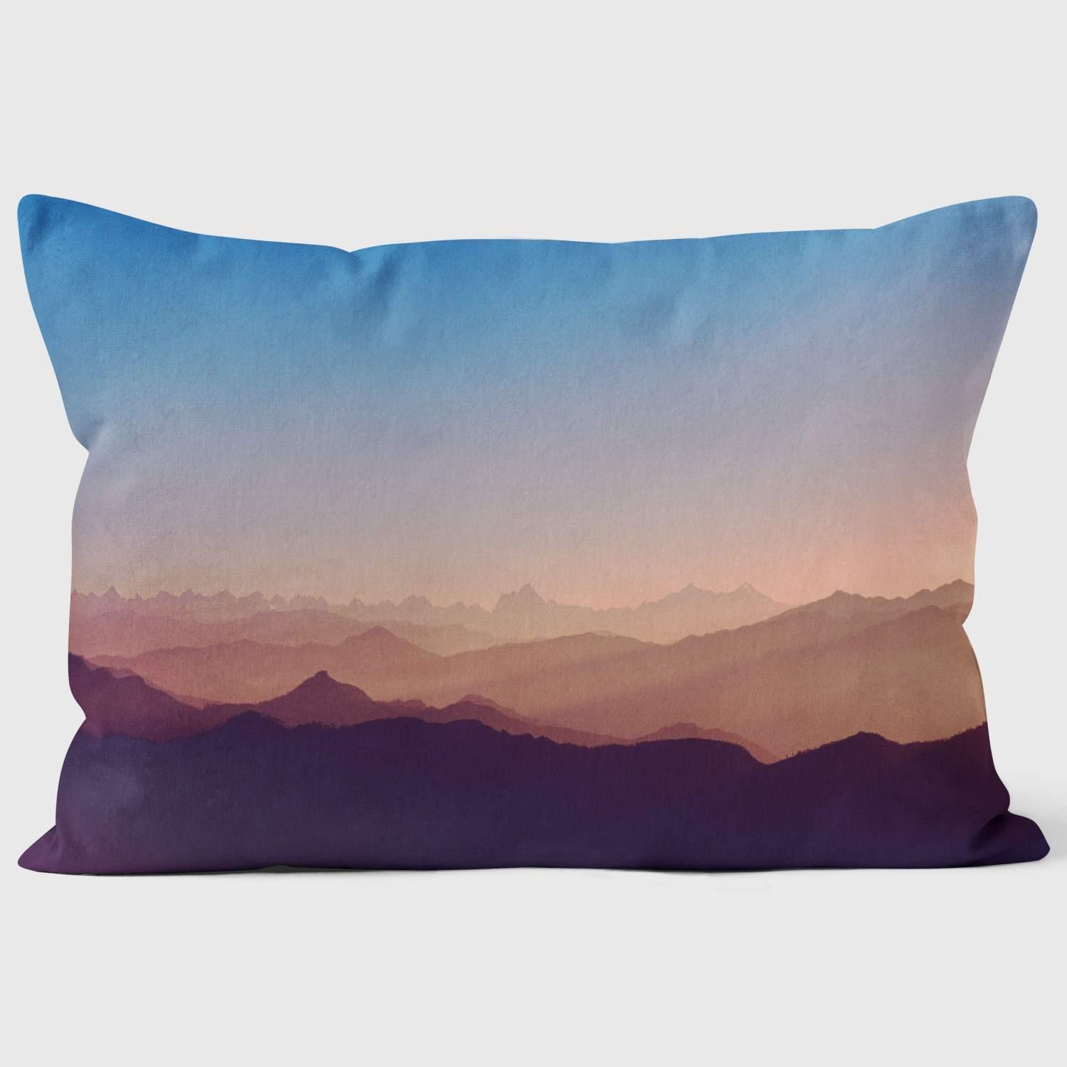 Himalaya Orange - Ella Lancaster Cushion - Handmade Cushions UK - WeLoveCushions