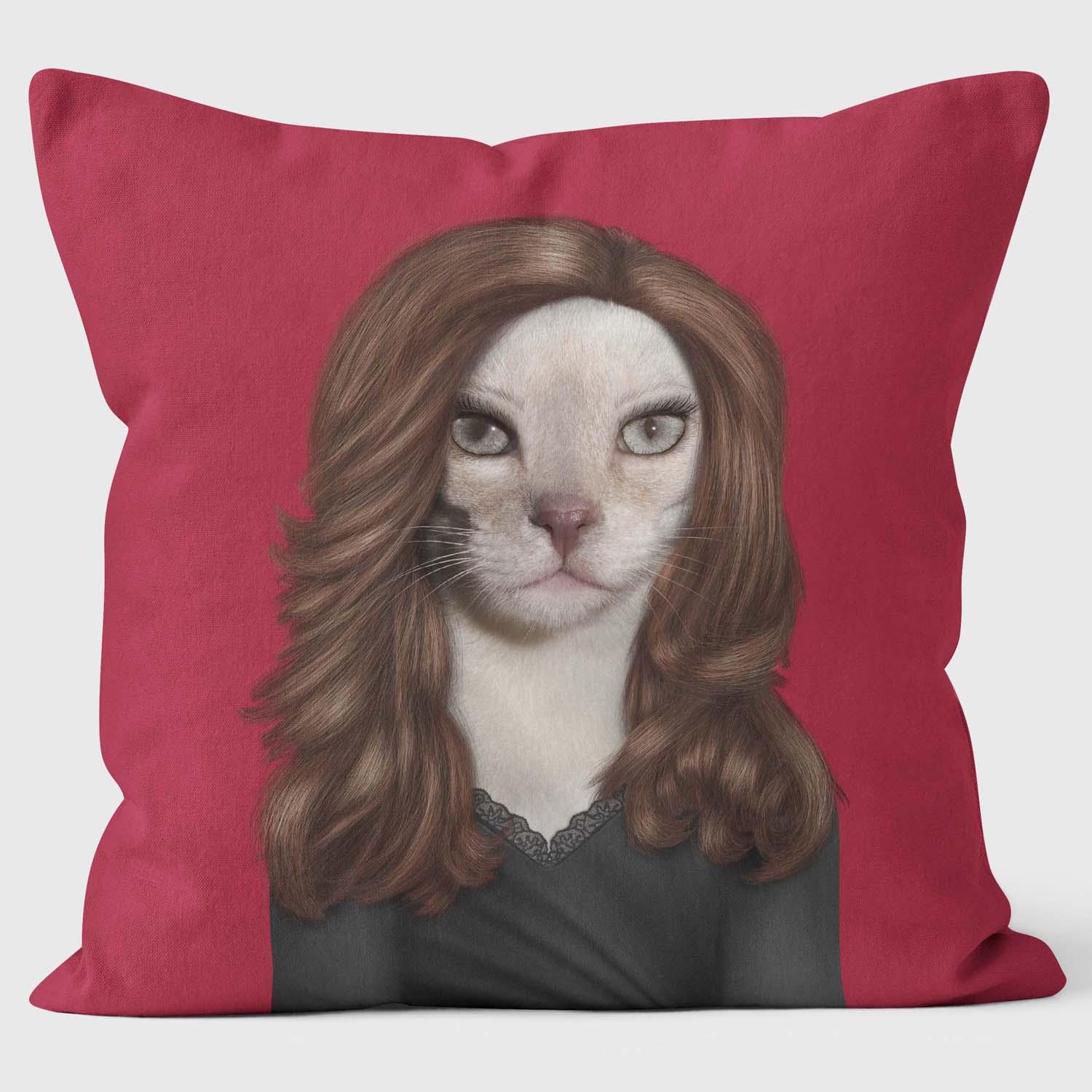Hollywood Lady - Pets Rock Cushion - Handmade Cushions UK - WeLoveCushions