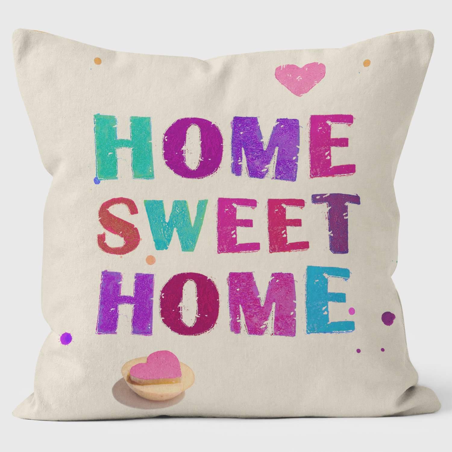 Home Sweet Home Potato Print - Paperlollipop Cushion - Handmade Cushions UK - WeLoveCushions