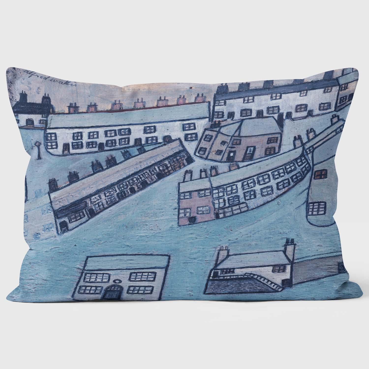 Houses - Alfred Wallis - TATE Gallery Cushion - Handmade Cushions UK - WeLoveCushions