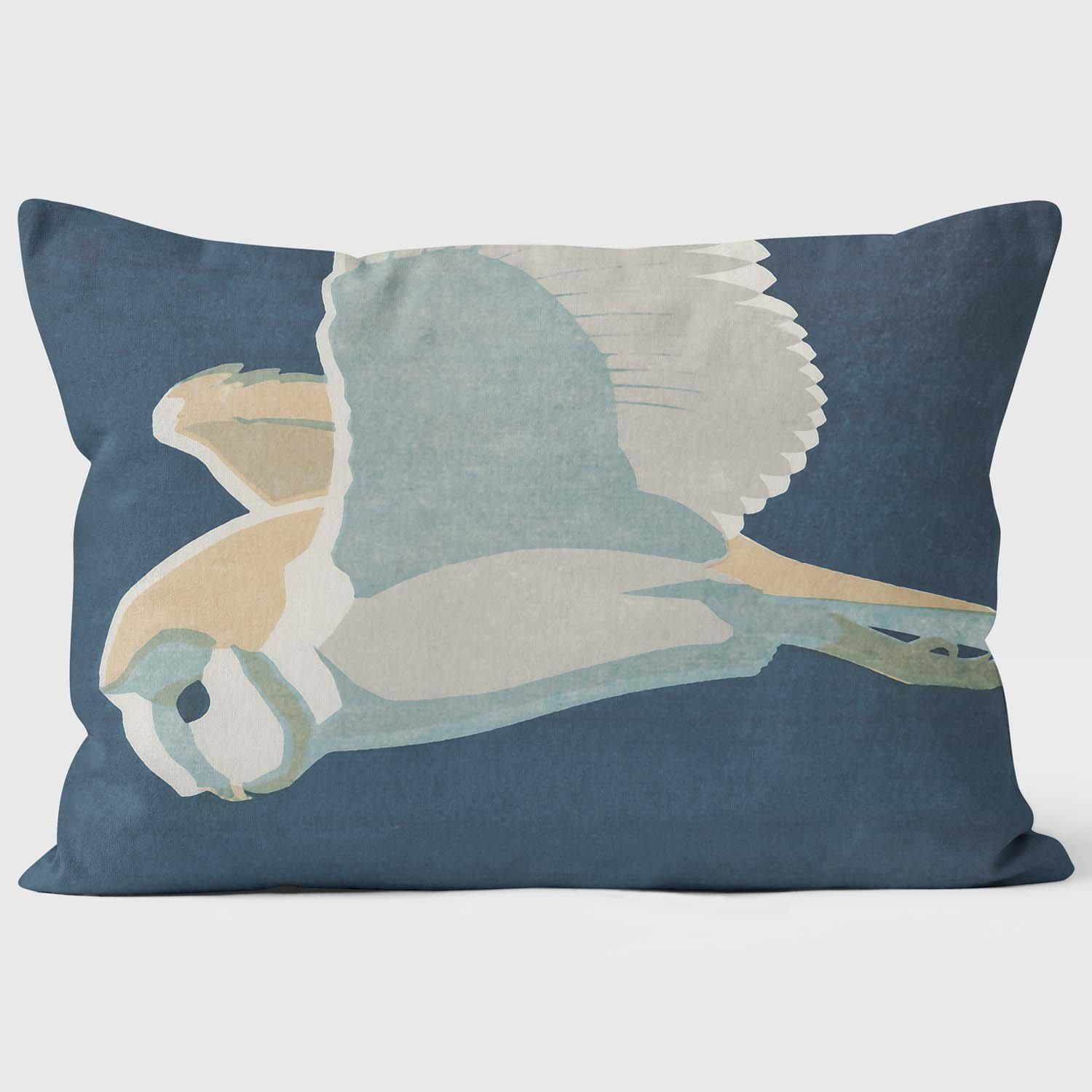 Hunting Barn Owl - Robert Gillmor Cushion - Handmade Cushions UK - WeLoveCushions