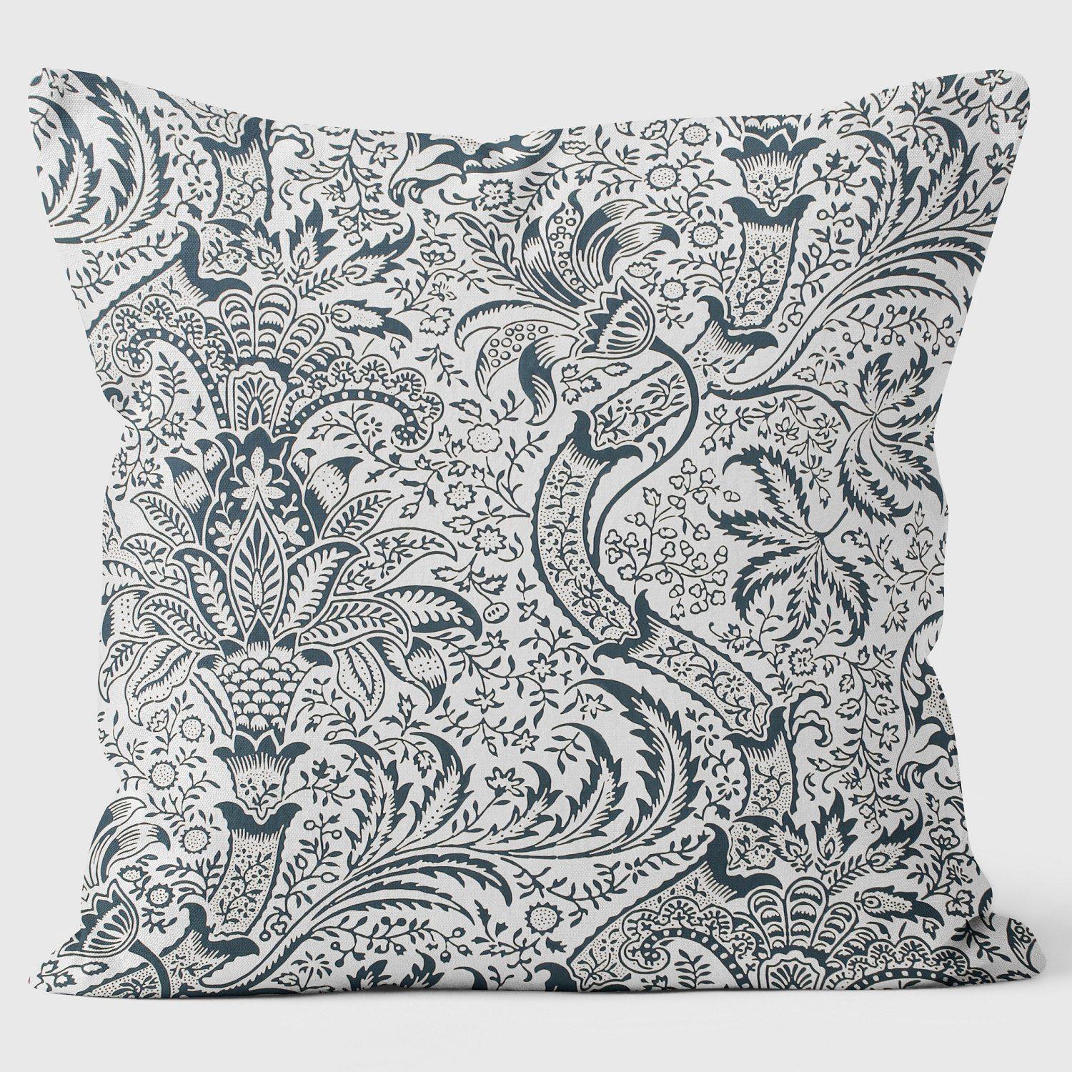 Indian - William Morris Cushion - Handmade Cushions UK - WeLoveCushions