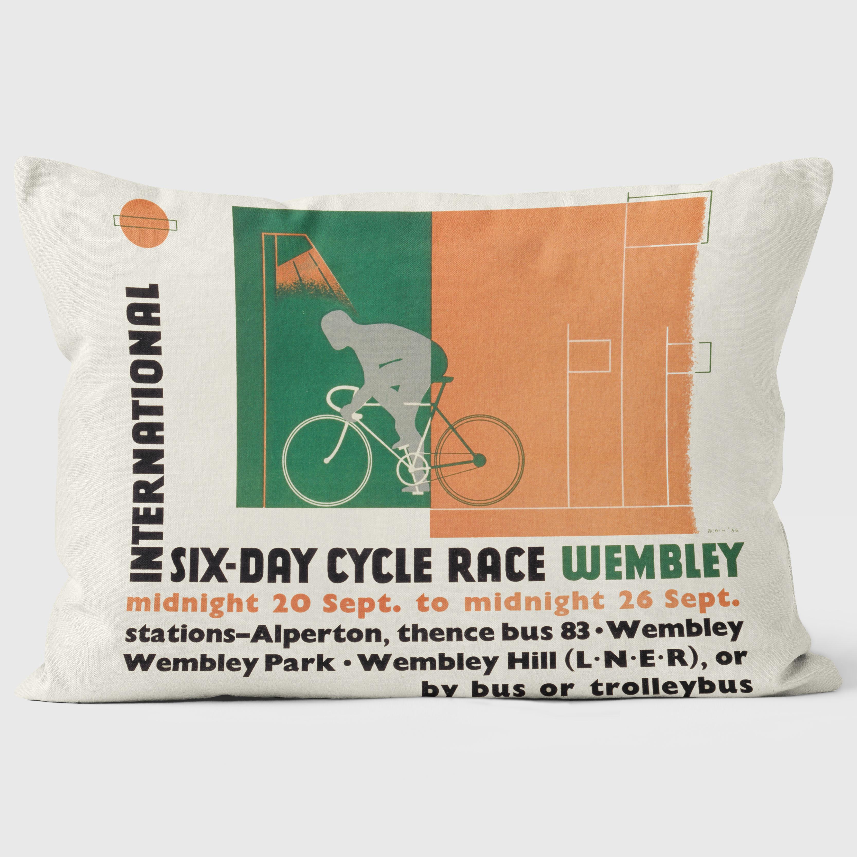Inter Cycle - London Transport Cushion - Handmade Cushions UK - WeLoveCushions
