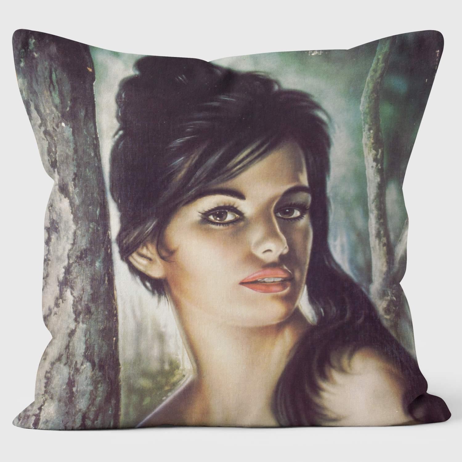 JH Lynch - Tina - Art Print Cushion - Handmade Cushions UK - WeLoveCushions