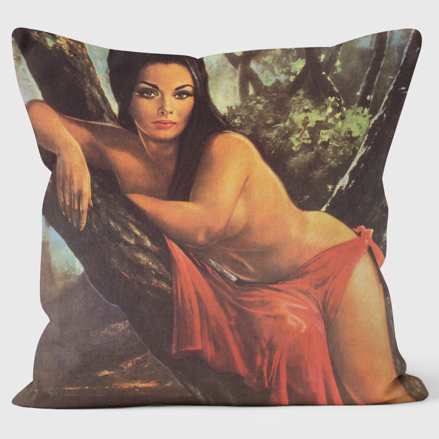 JH Lynch - Tree Woman - Art Print Cushion - Handmade Cushions UK - WeLoveCushions