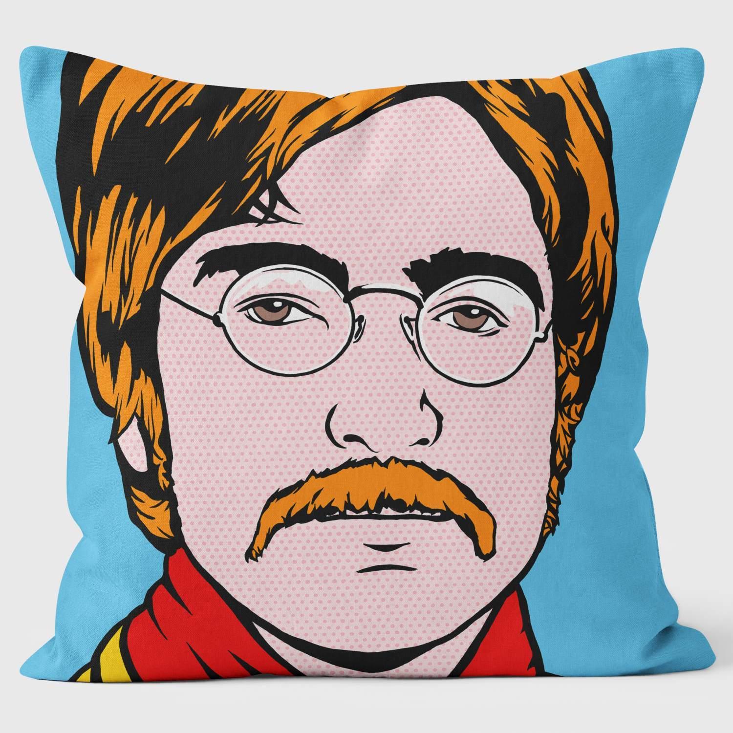 John Lennon 2 Beatles - Youngerman Art Cushions - Handmade Cushions UK - WeLoveCushions