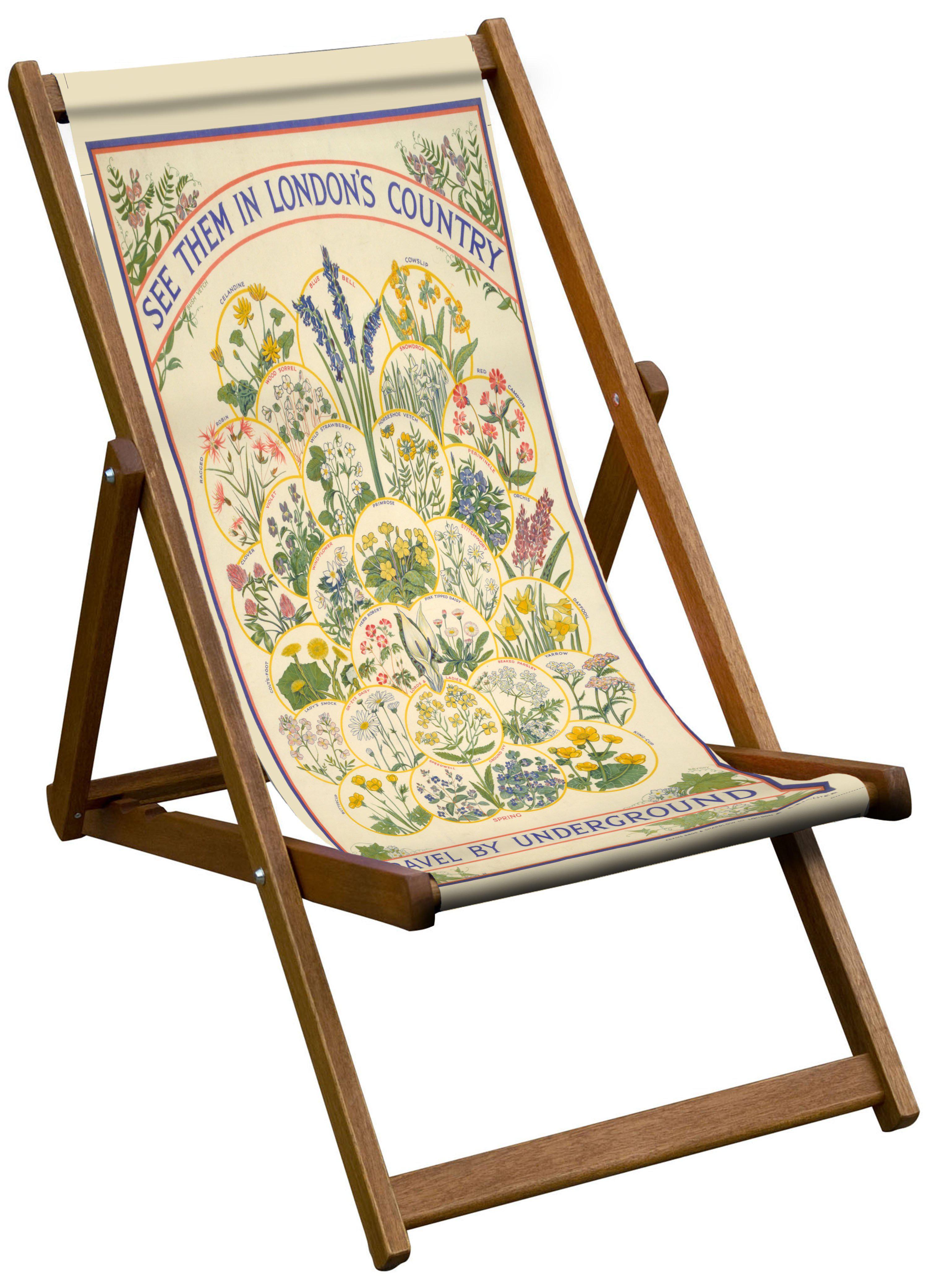 See Them In London's Country - London Transport Deckchair